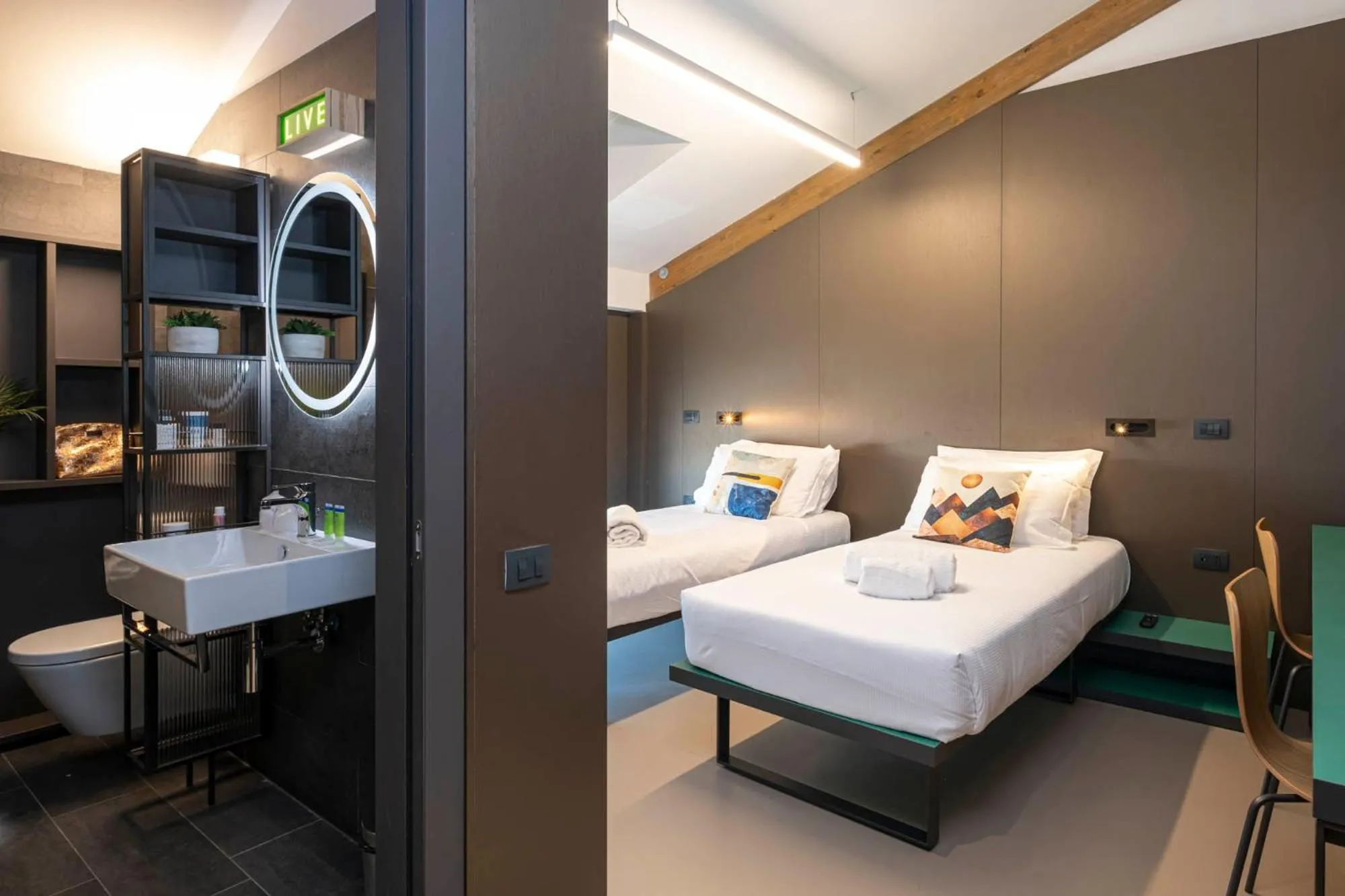 Bedroom, Bed in Camplus Firenze Fortezza Casa Per Ferie