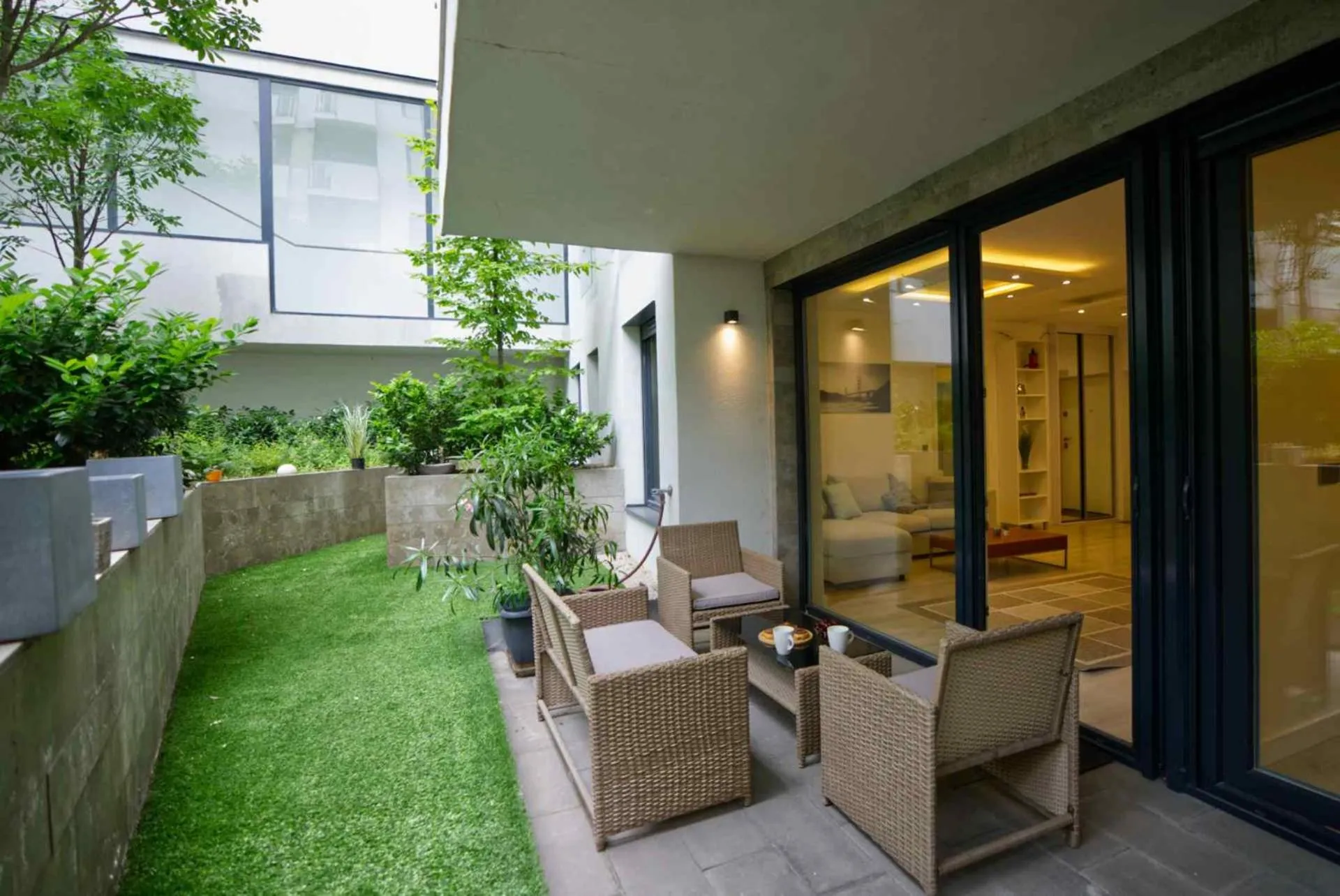 Garden in Elisabeth Downtown Apartments by FirstHost