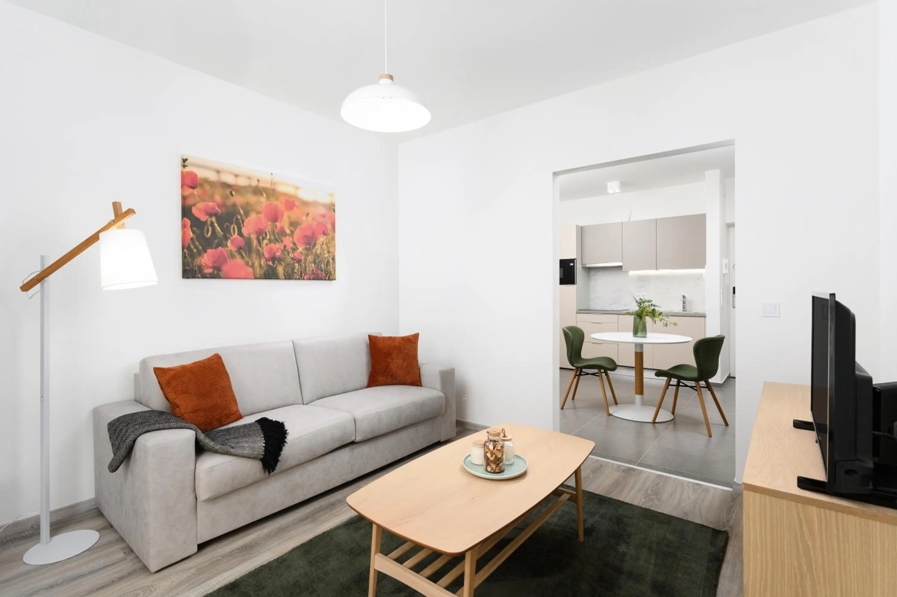 Communal lounge/ TV room in Elisabeth Downtown Apartments by FirstHost