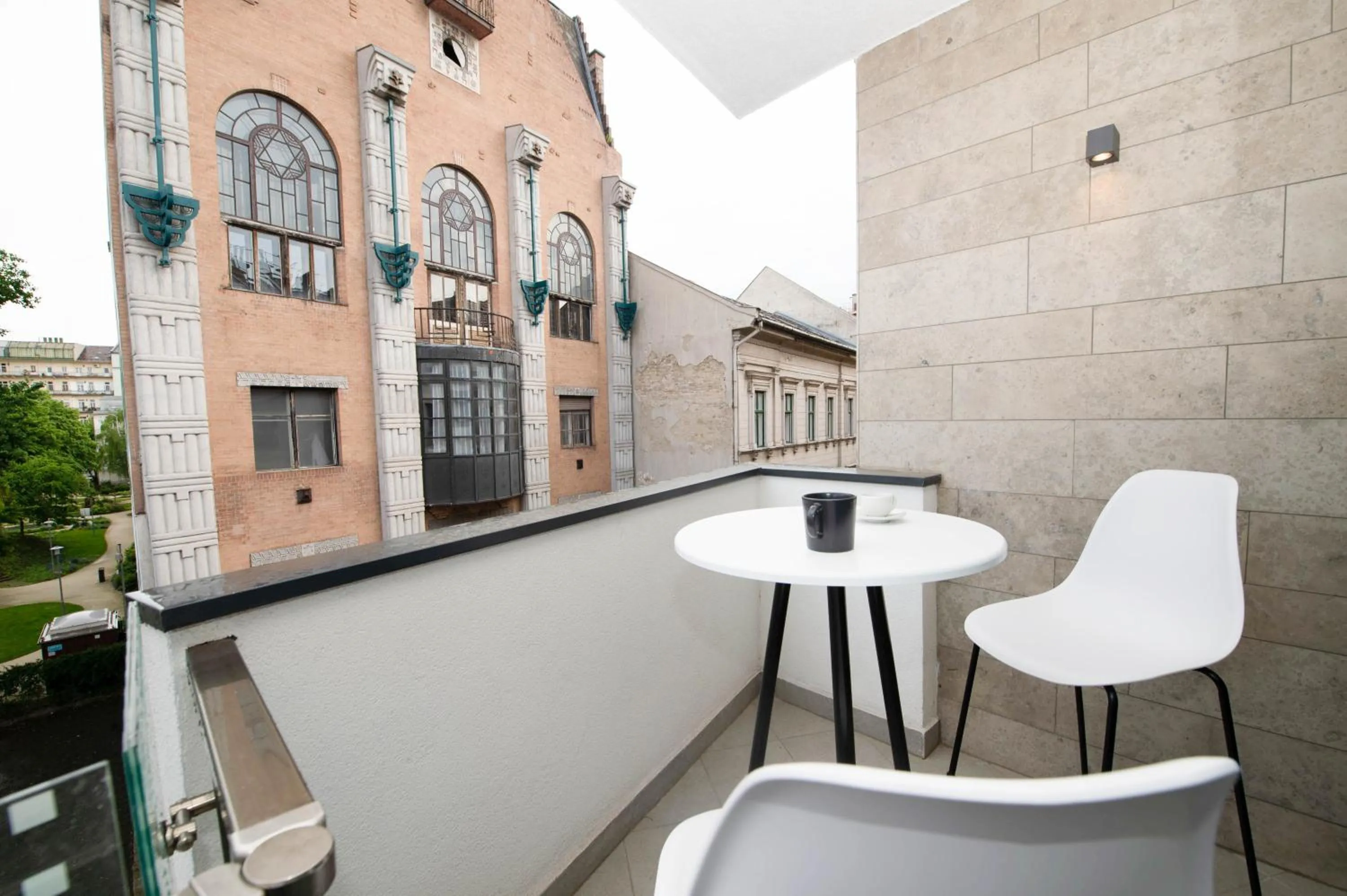 Balcony/Terrace in Elisabeth Downtown Apartments by FirstHost