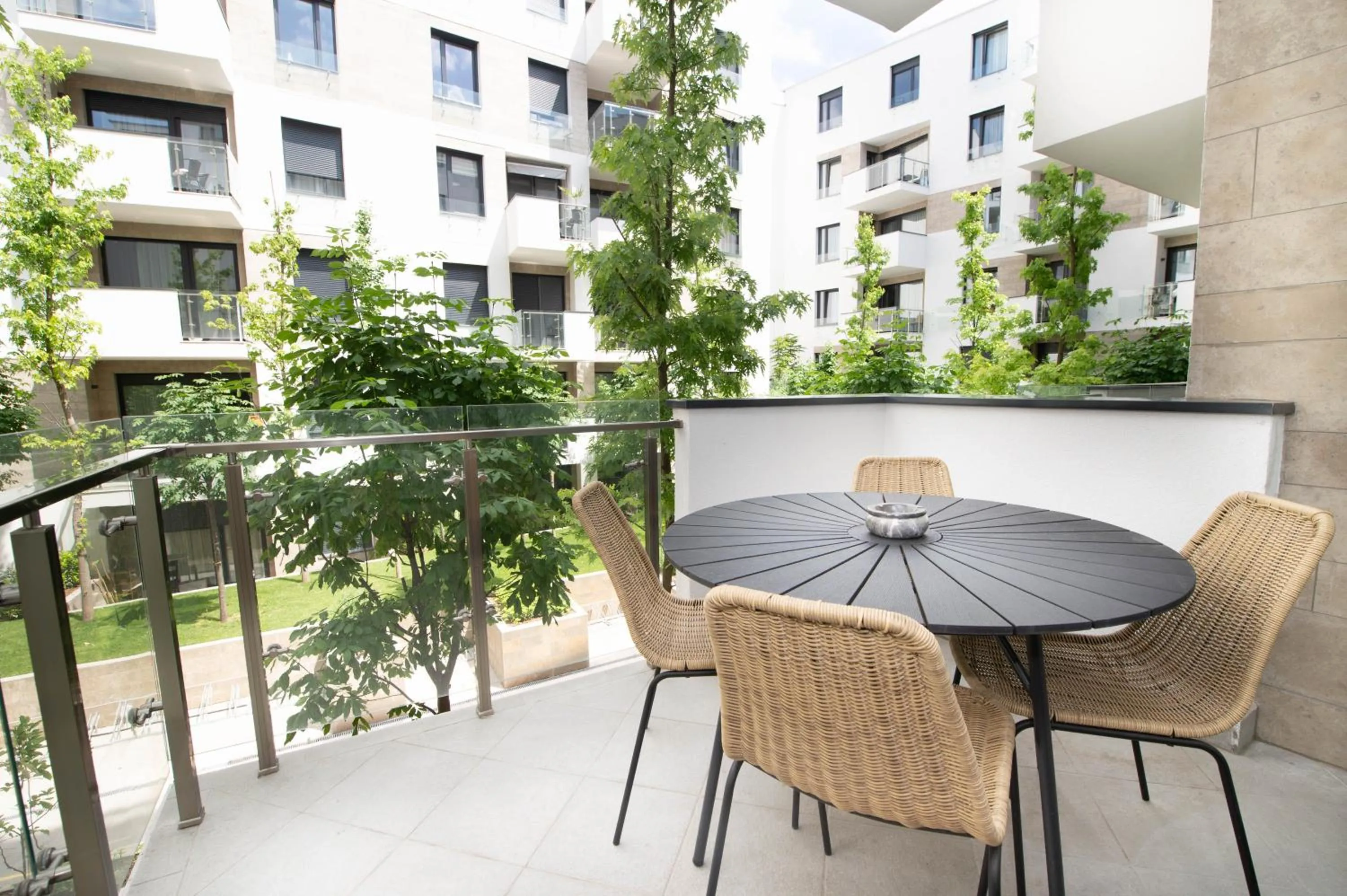 Balcony/Terrace in Elisabeth Downtown Apartments by FirstHost