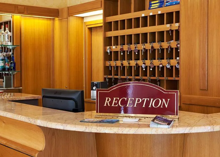 Lobby or reception in Hotel Parthenius Cirella di Diamante