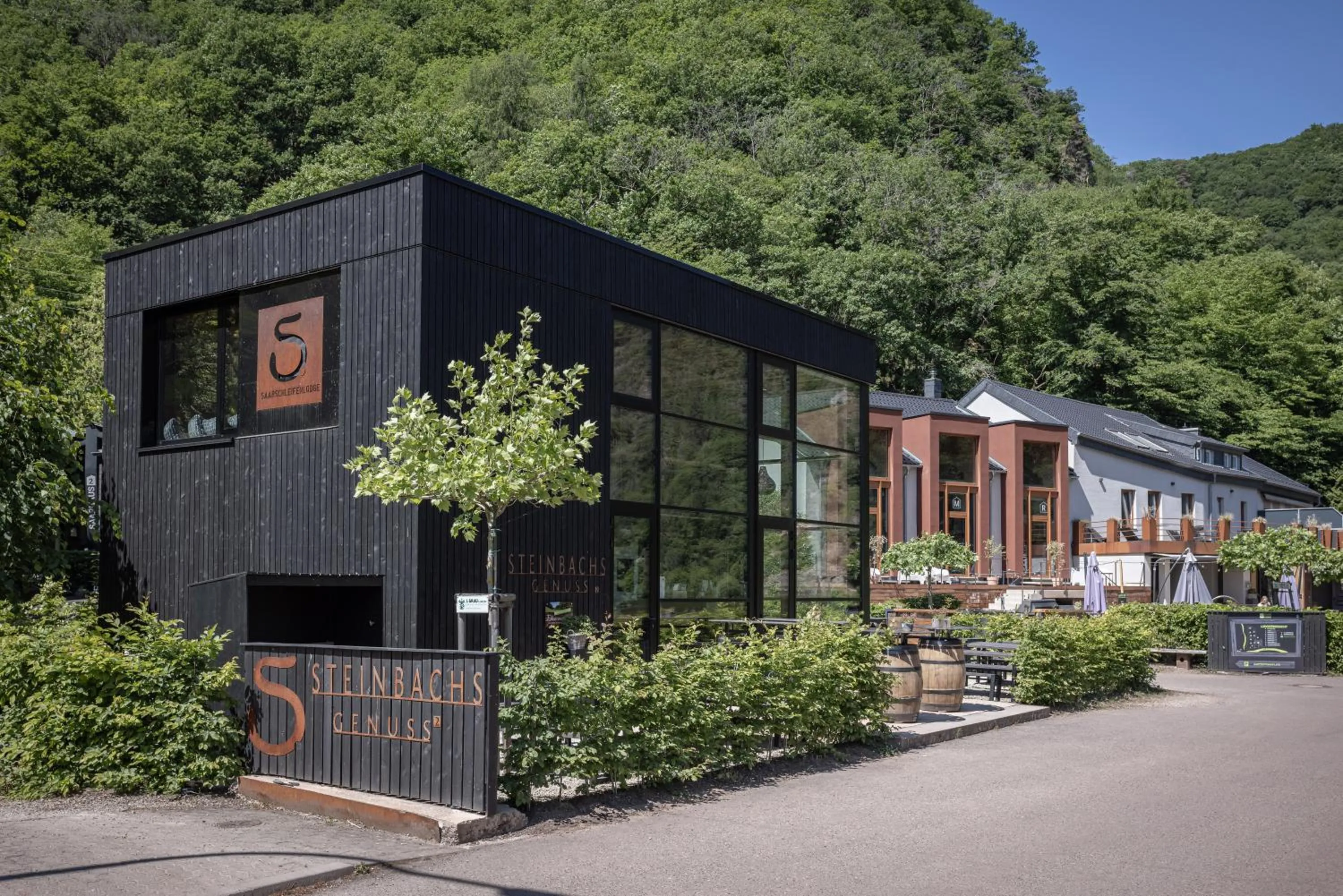 Lounge or bar in Saarschleifenlodge