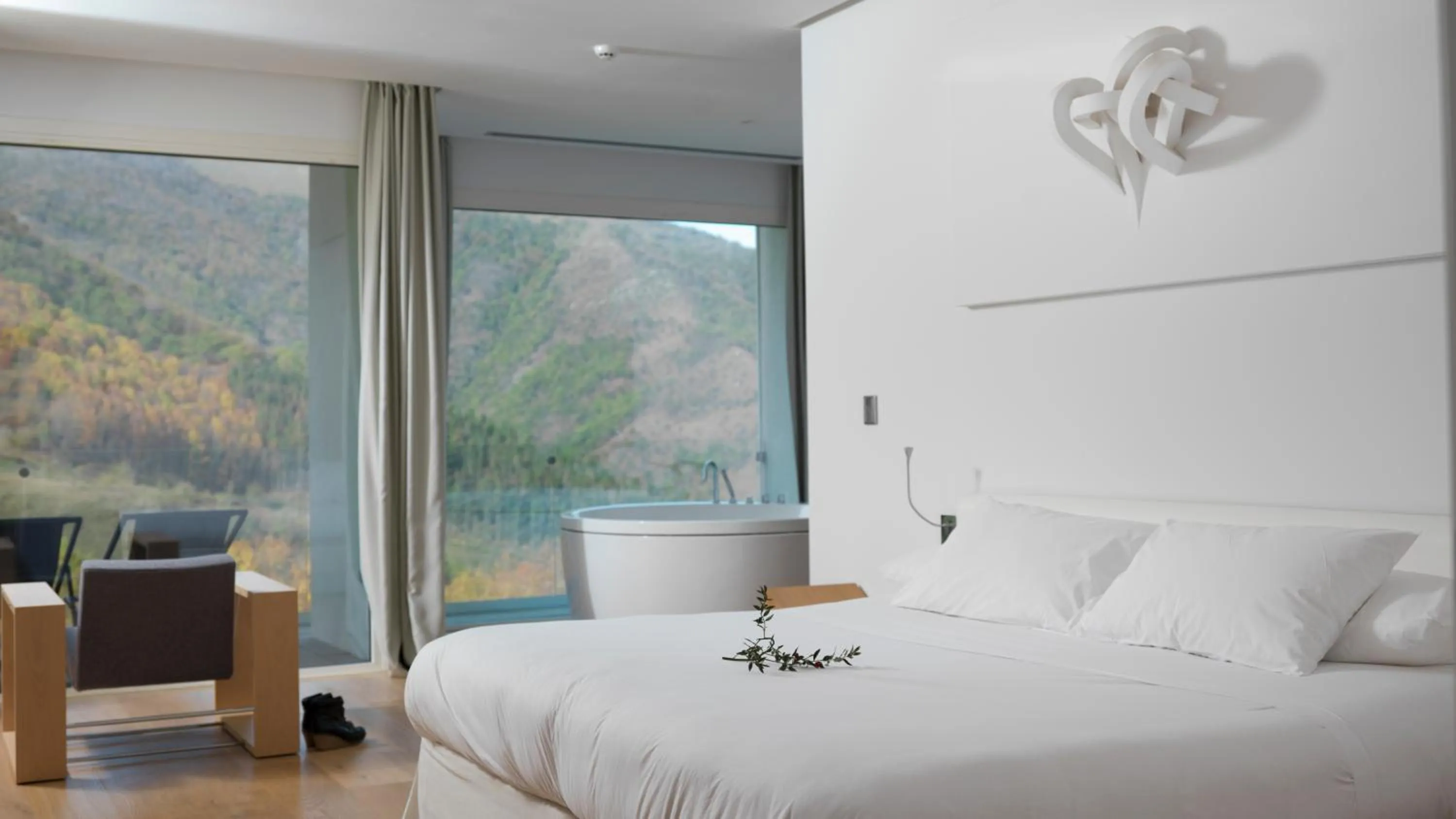 Bed in Arantza Hotela - Boutique Hotel "Adults Only"