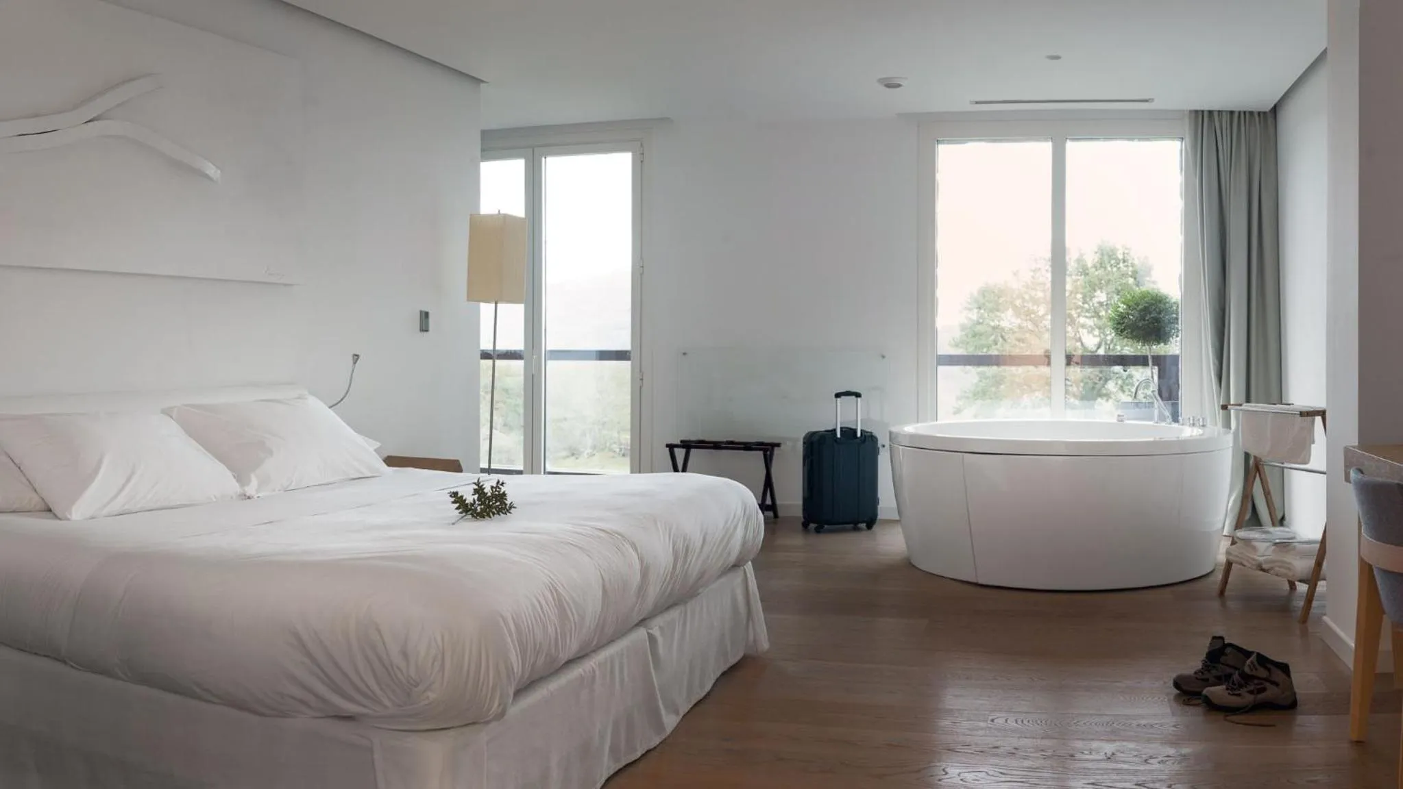 Bed in Arantza Hotela - Boutique Hotel "Adults Only"