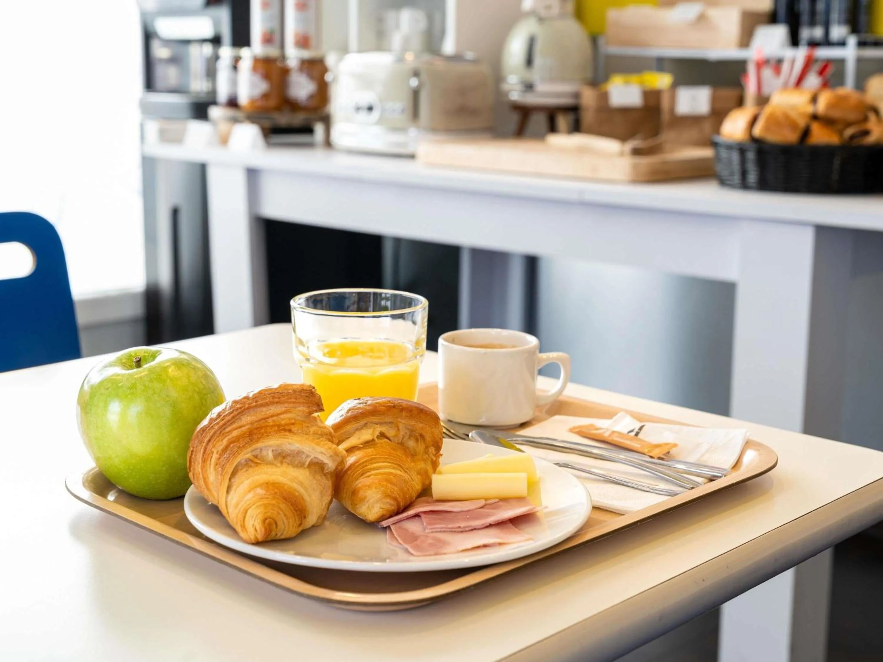 Breakfast in Ibis Budget Madrid Centro Las Ventas