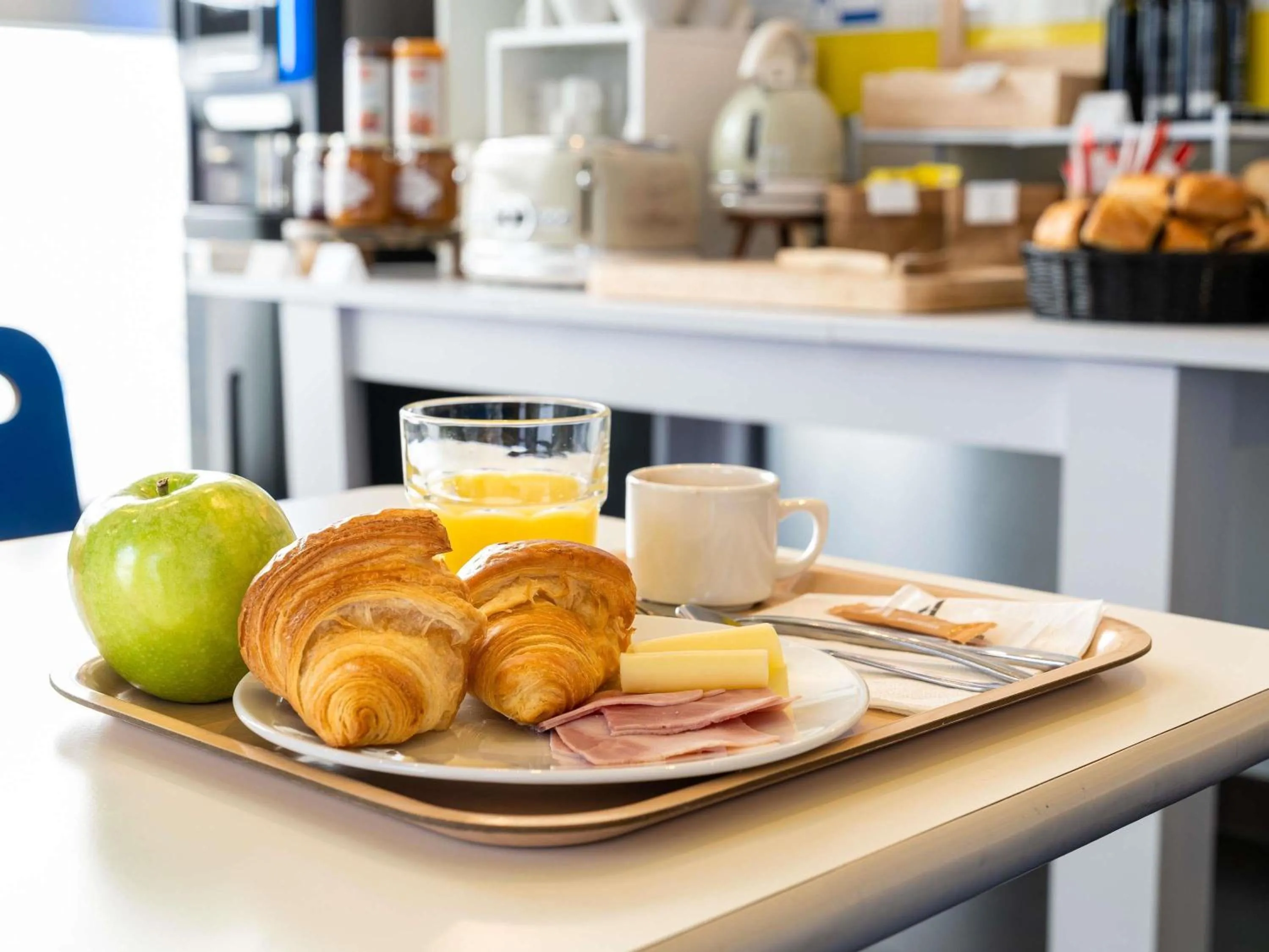 Breakfast in Ibis Budget Madrid Centro Las Ventas