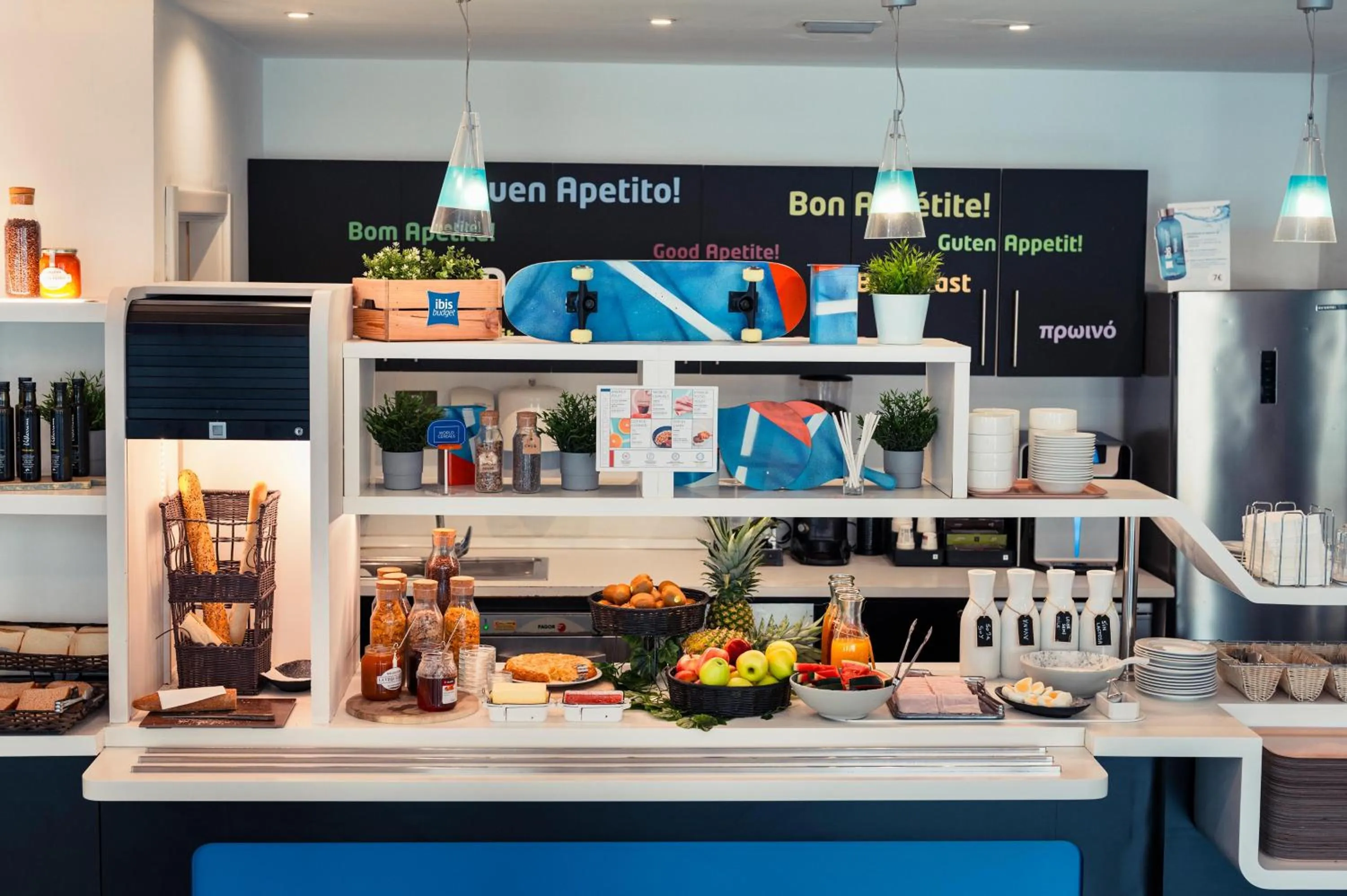 Breakfast in Ibis Budget Málaga Centro