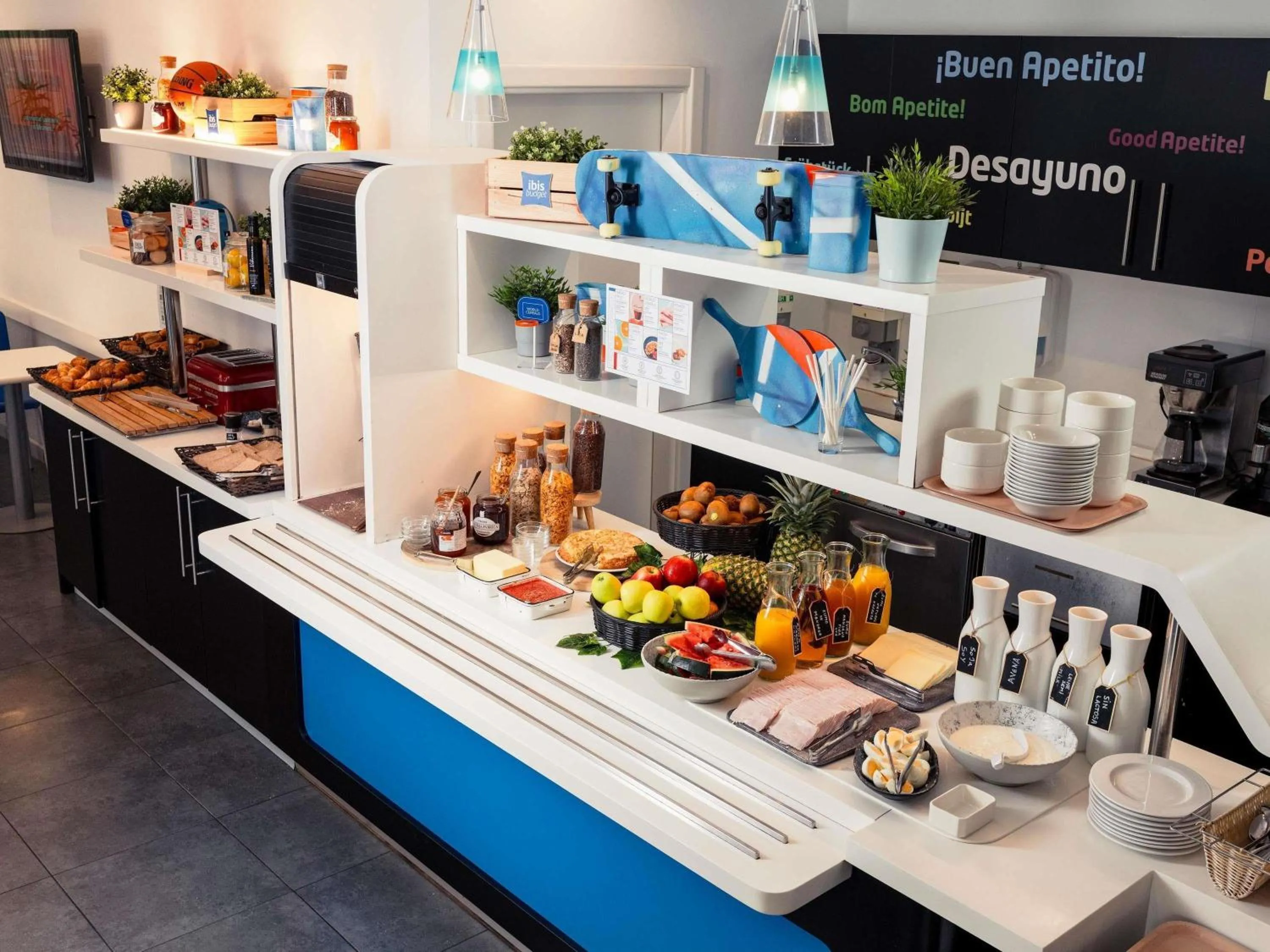 Breakfast in Ibis Budget Málaga Centro