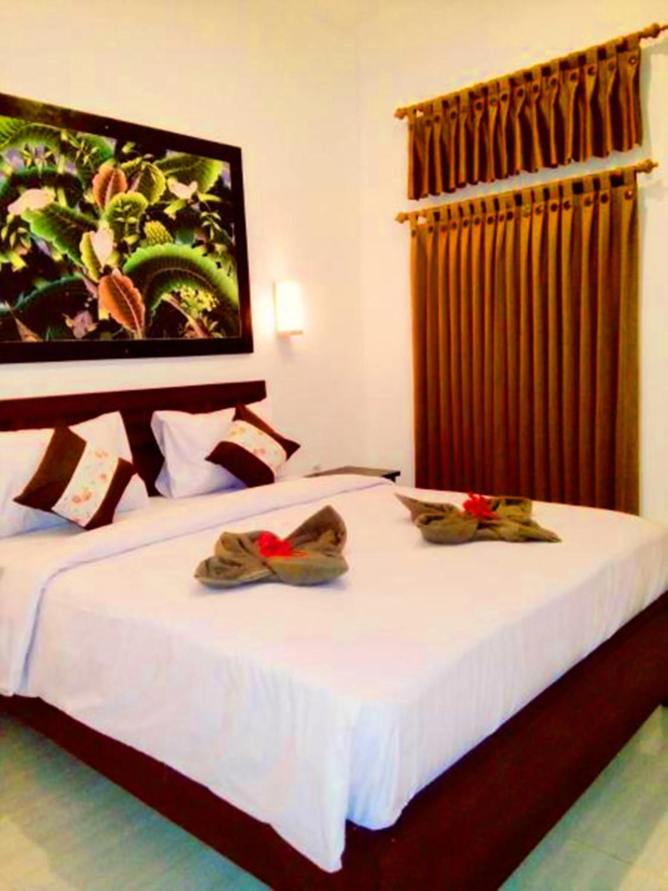 Bed in Padanta Homestay