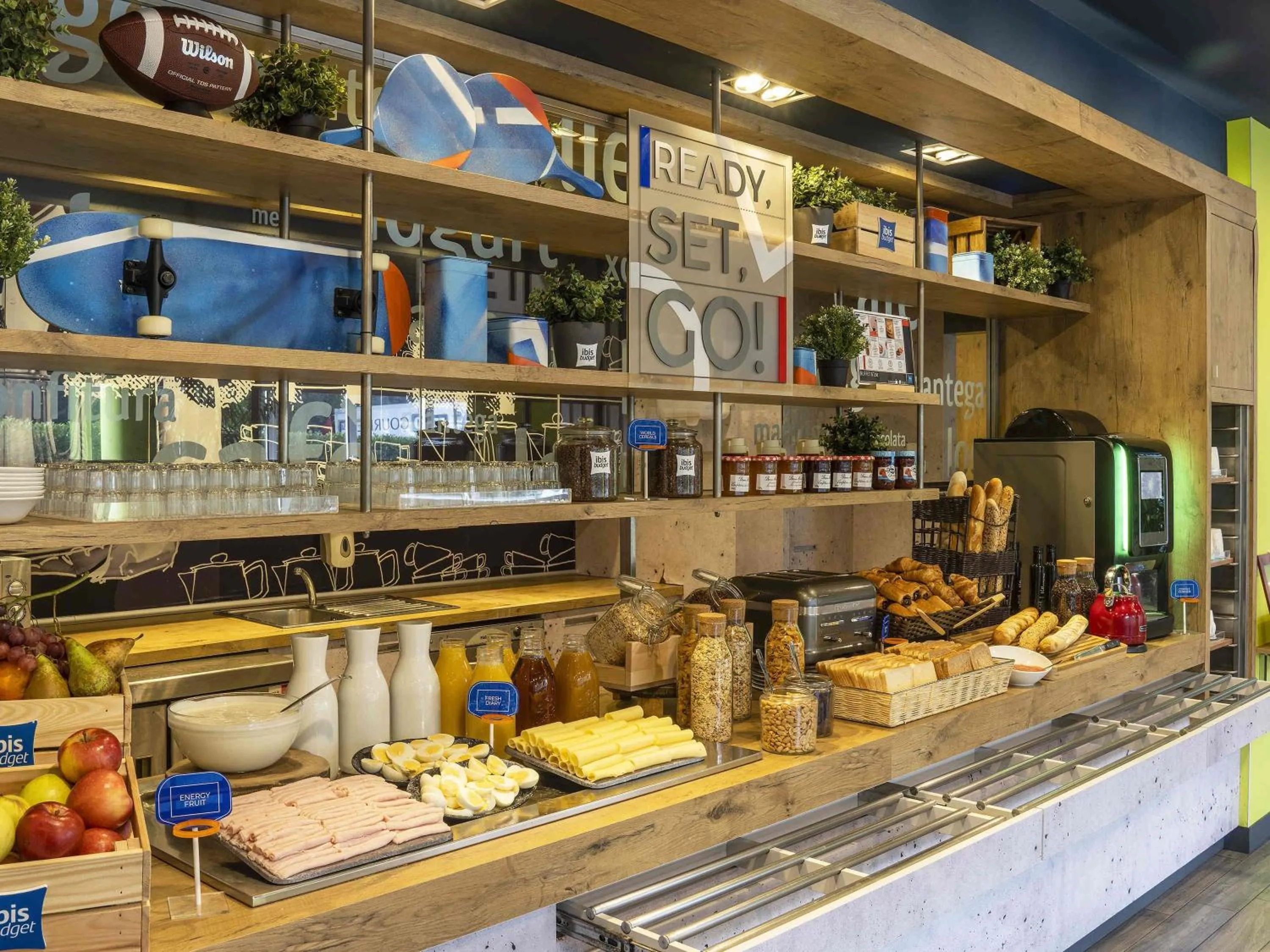 Breakfast in Ibis Budget Barcelona Sant Andreu De La Barca