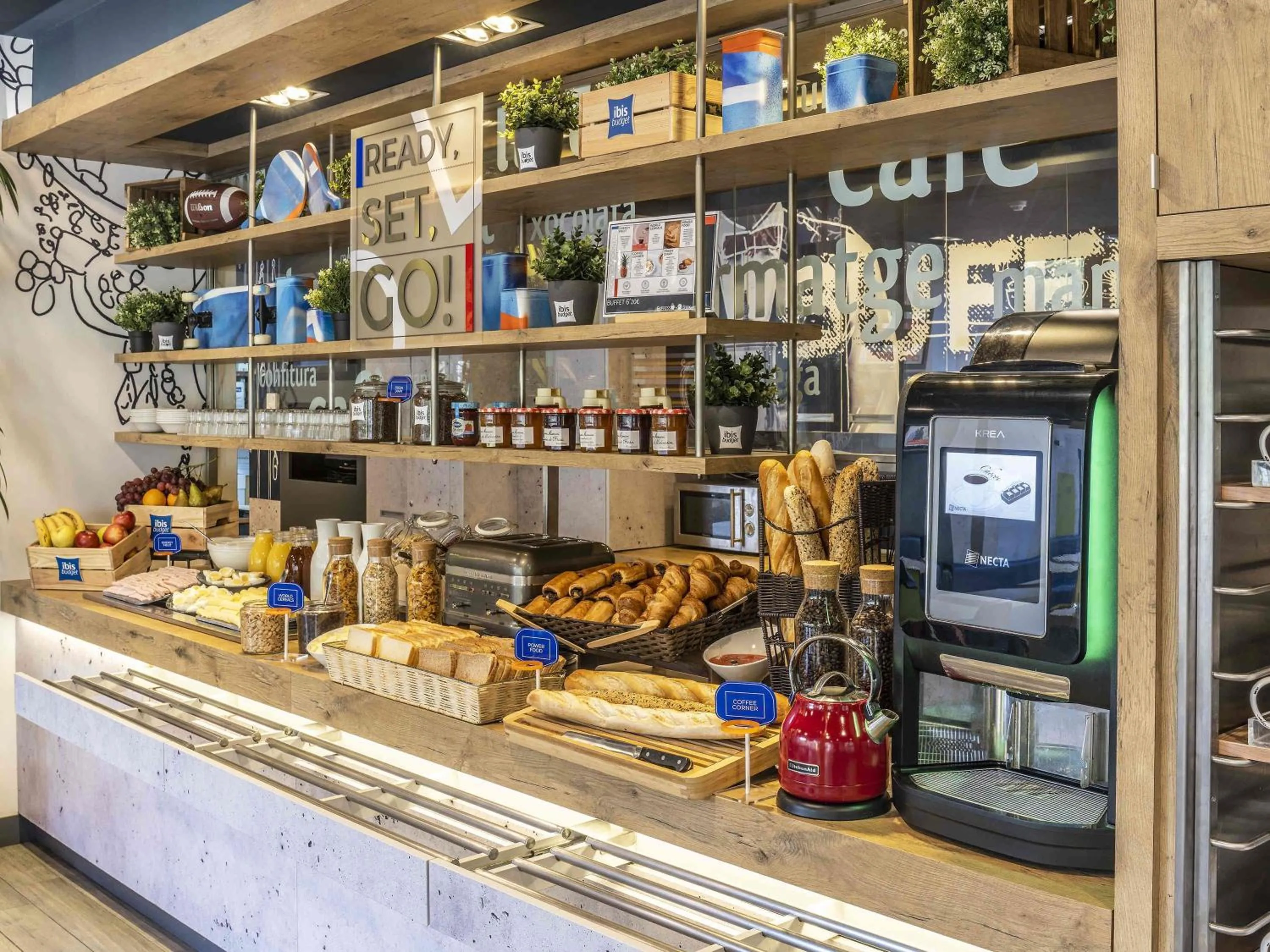 Breakfast in Ibis Budget Barcelona Sant Andreu De La Barca