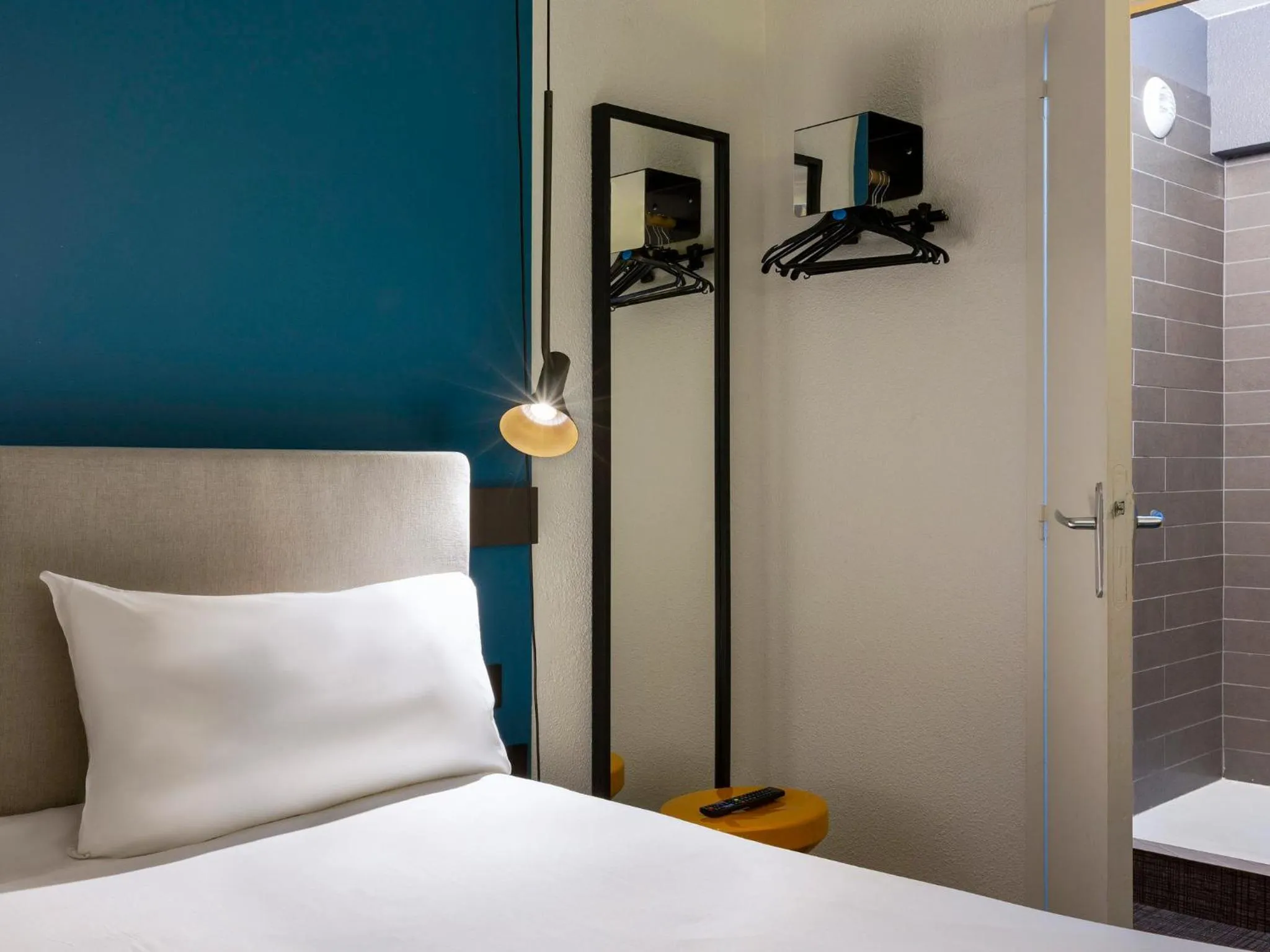 Bed in Ibis Marseille Centre Prefecture