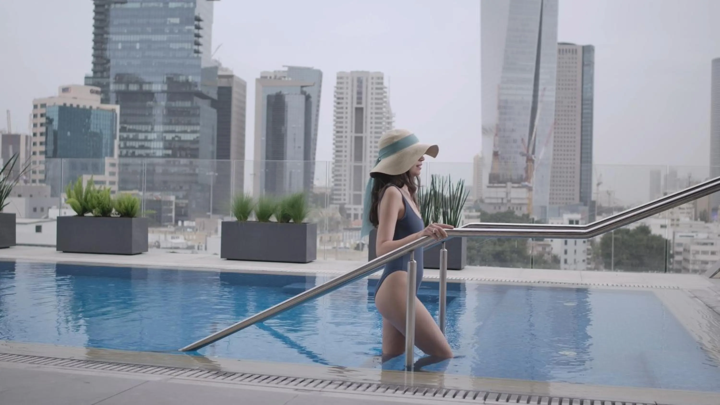 Swimming pool in Jo Shtibel Tel-Aviv