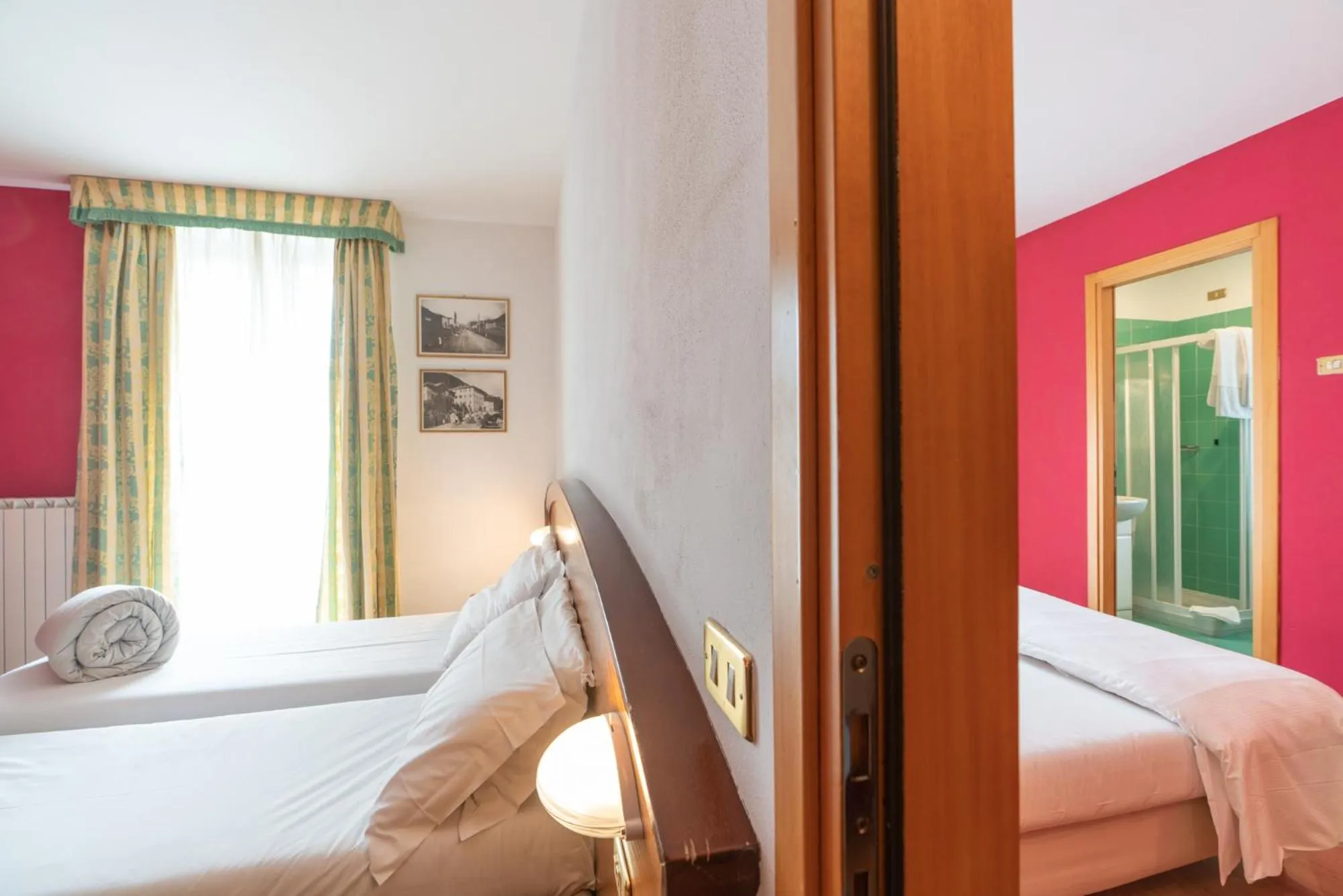 Bedroom, Bed in Hotel Posta