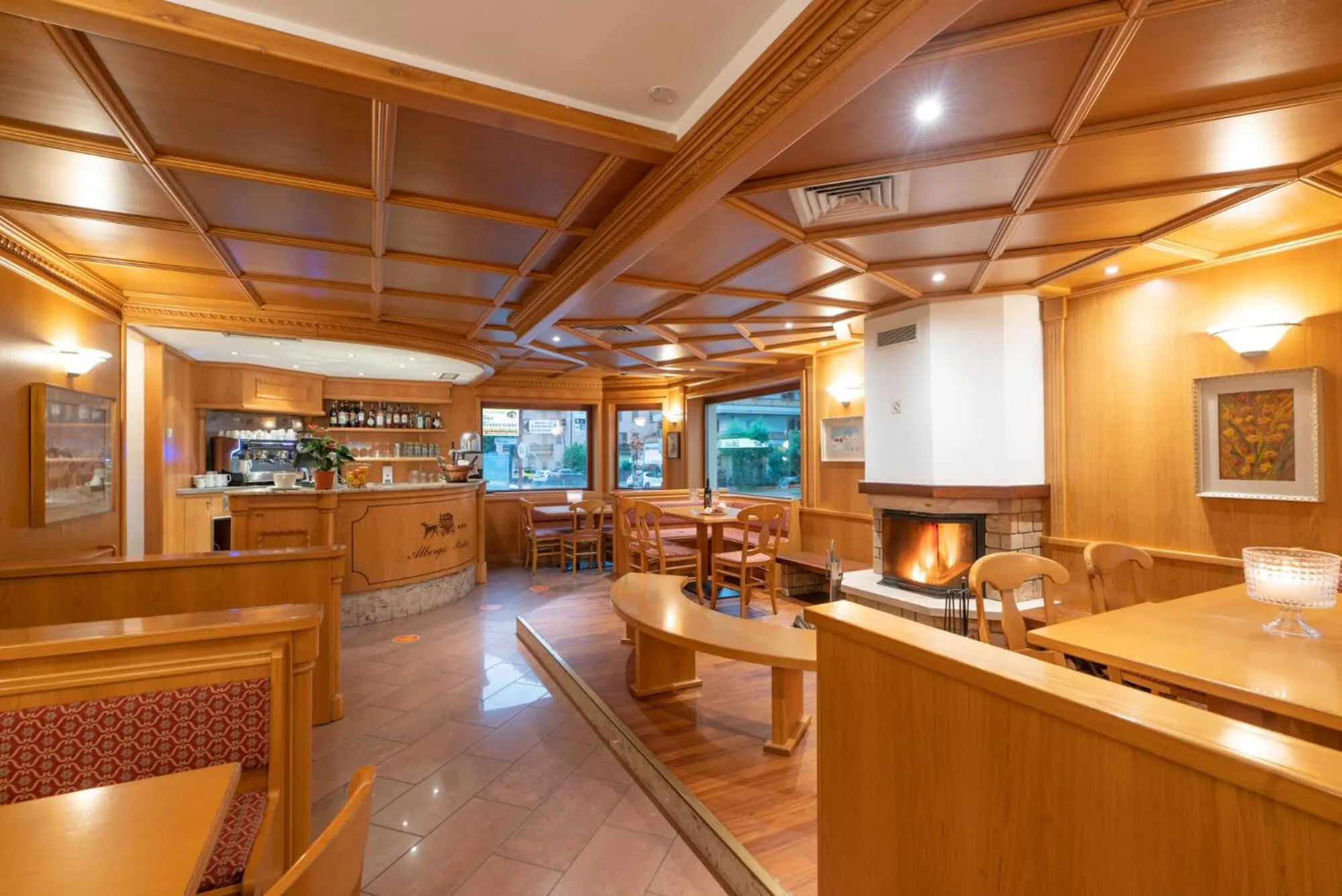 Lounge or bar in Hotel Posta