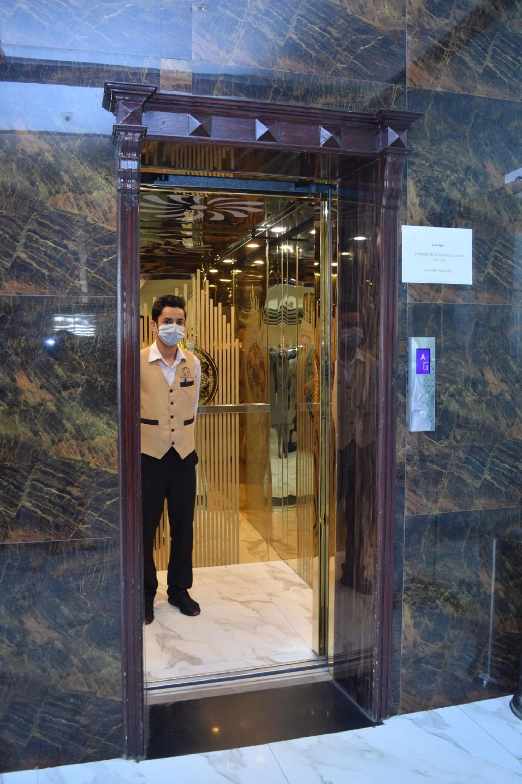 elevator in Swat Palace Hotel By Northin