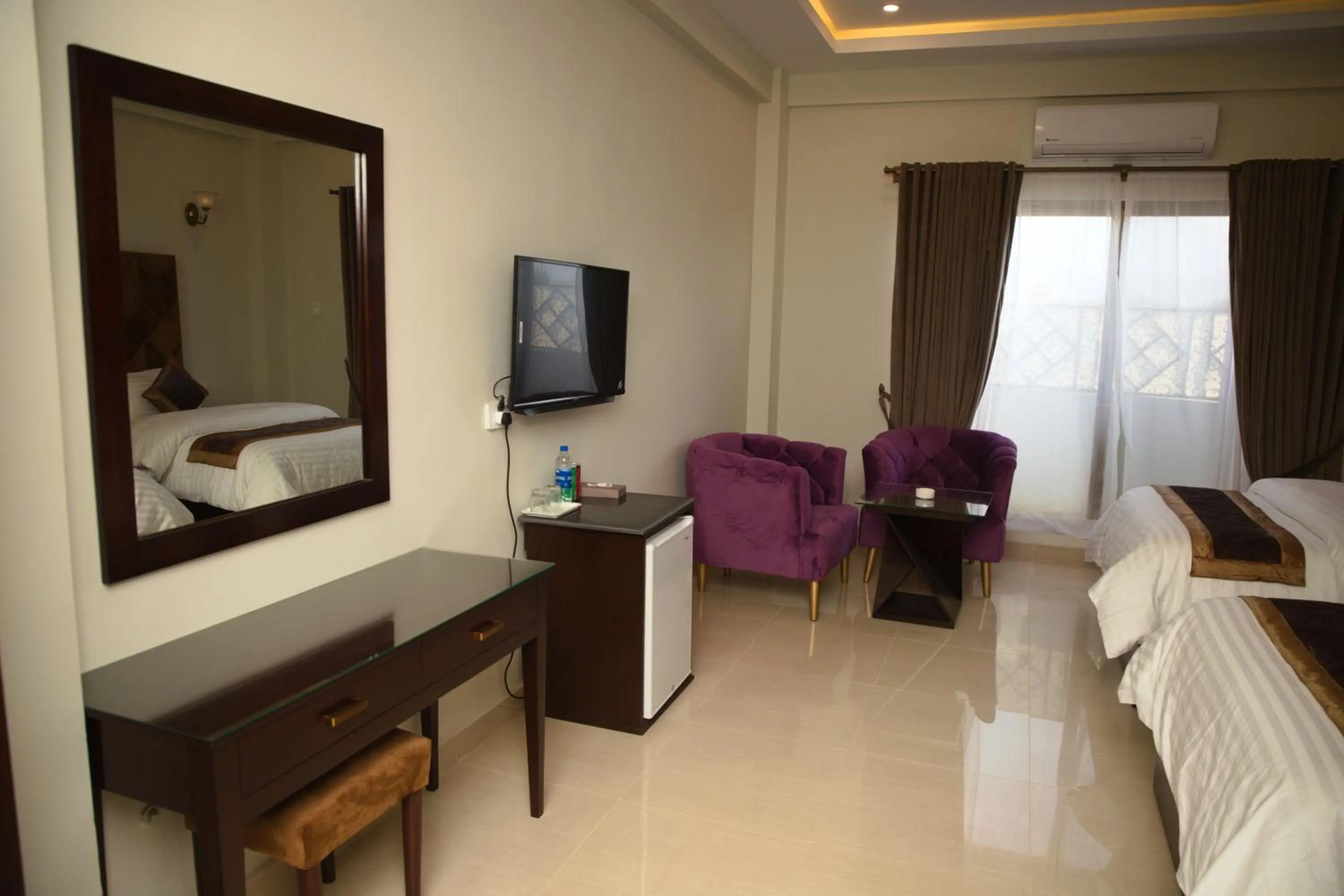 Seating area in Swat Palace Hotel By Northin