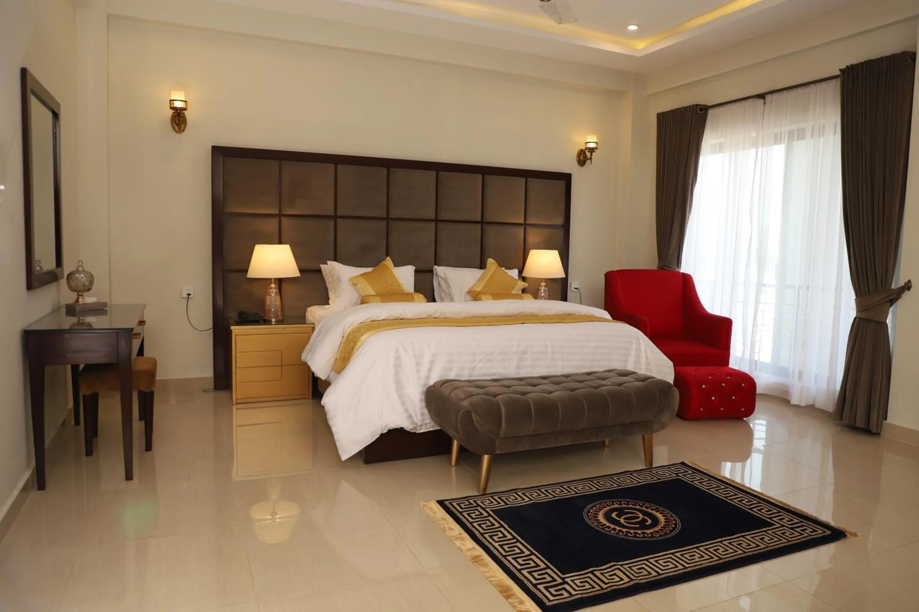 Bed in Swat Palace Hotel By Northin