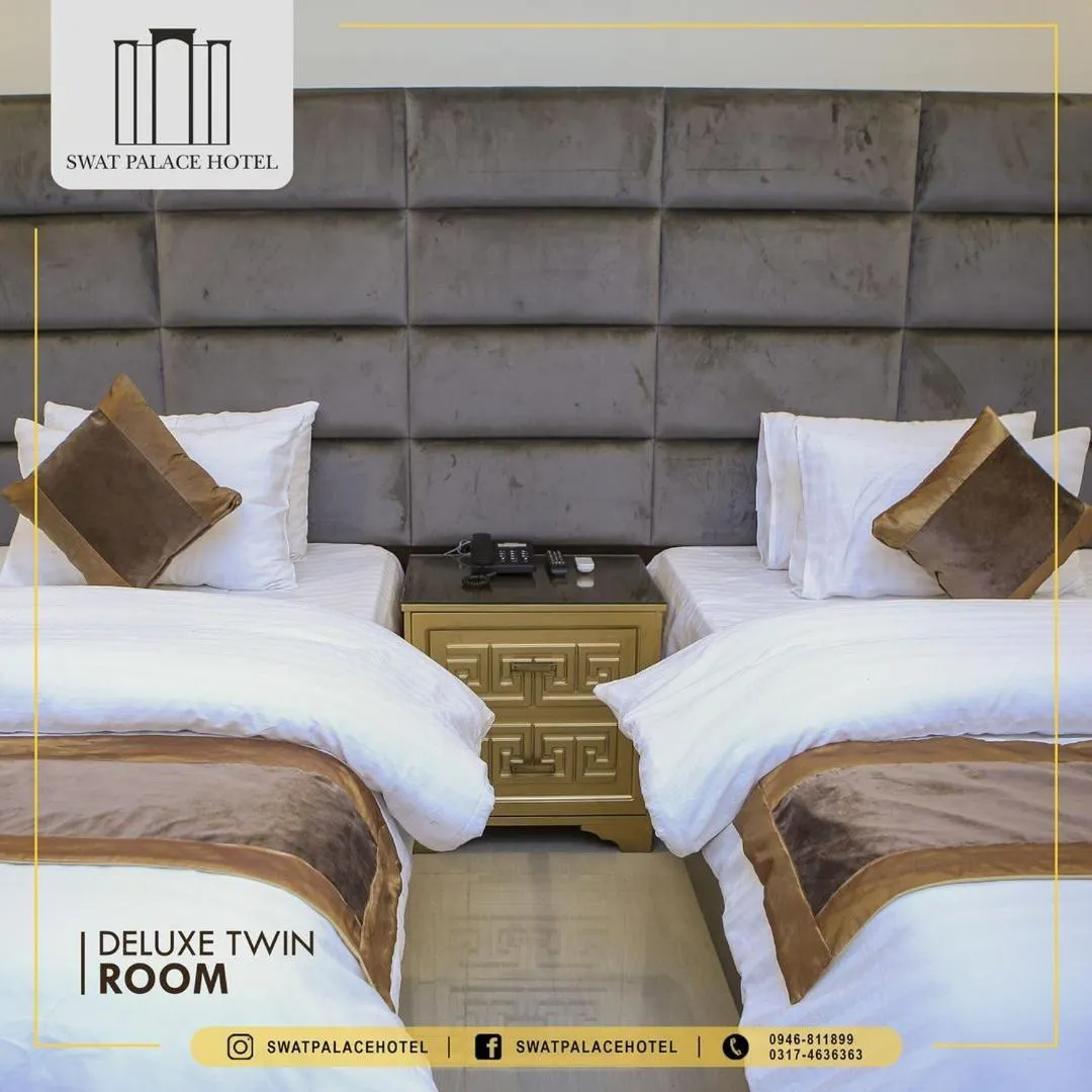 Bedroom, Bed in Swat Palace Hotel By Northin