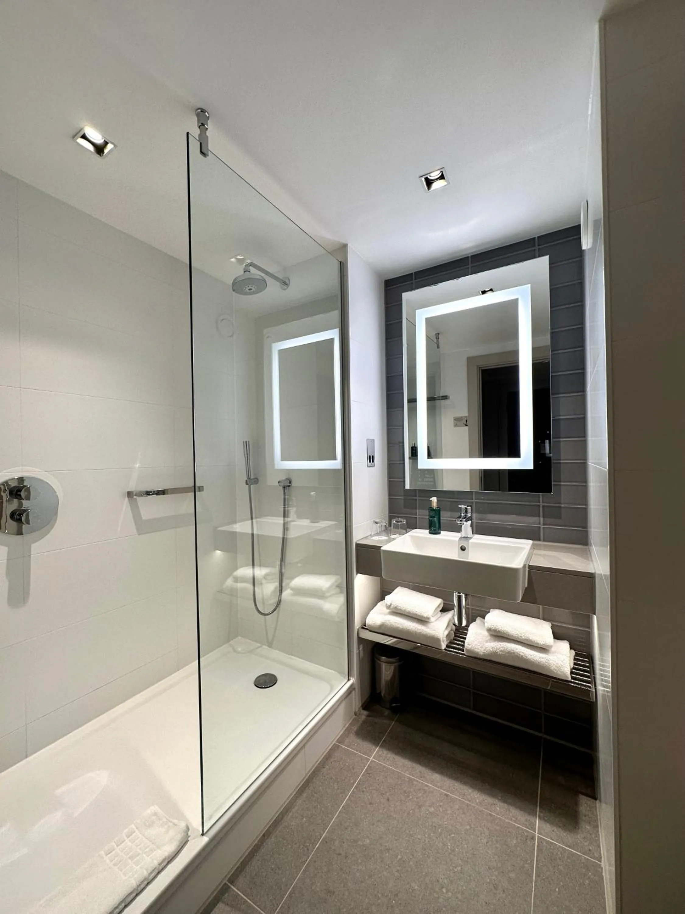 Bathroom in Clayton Hotel Manchester City Centre