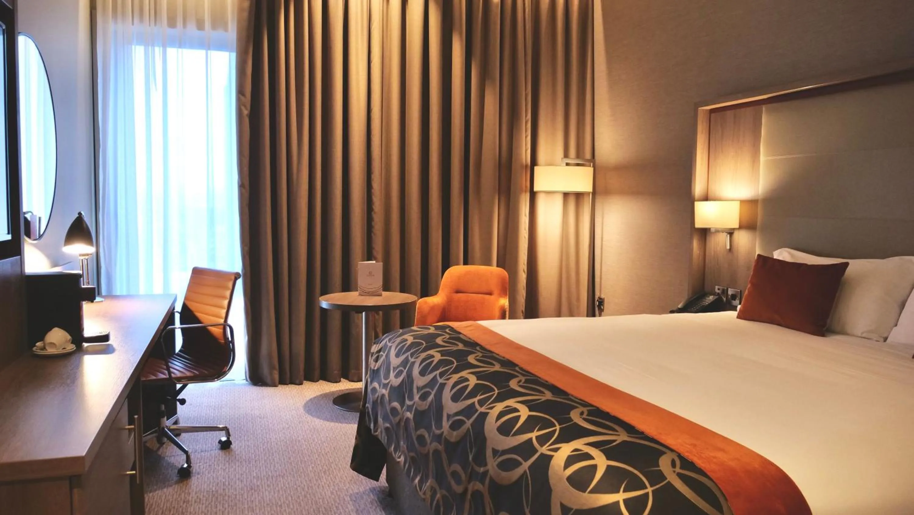 Bedroom, Bed in Clayton Hotel Manchester City Centre