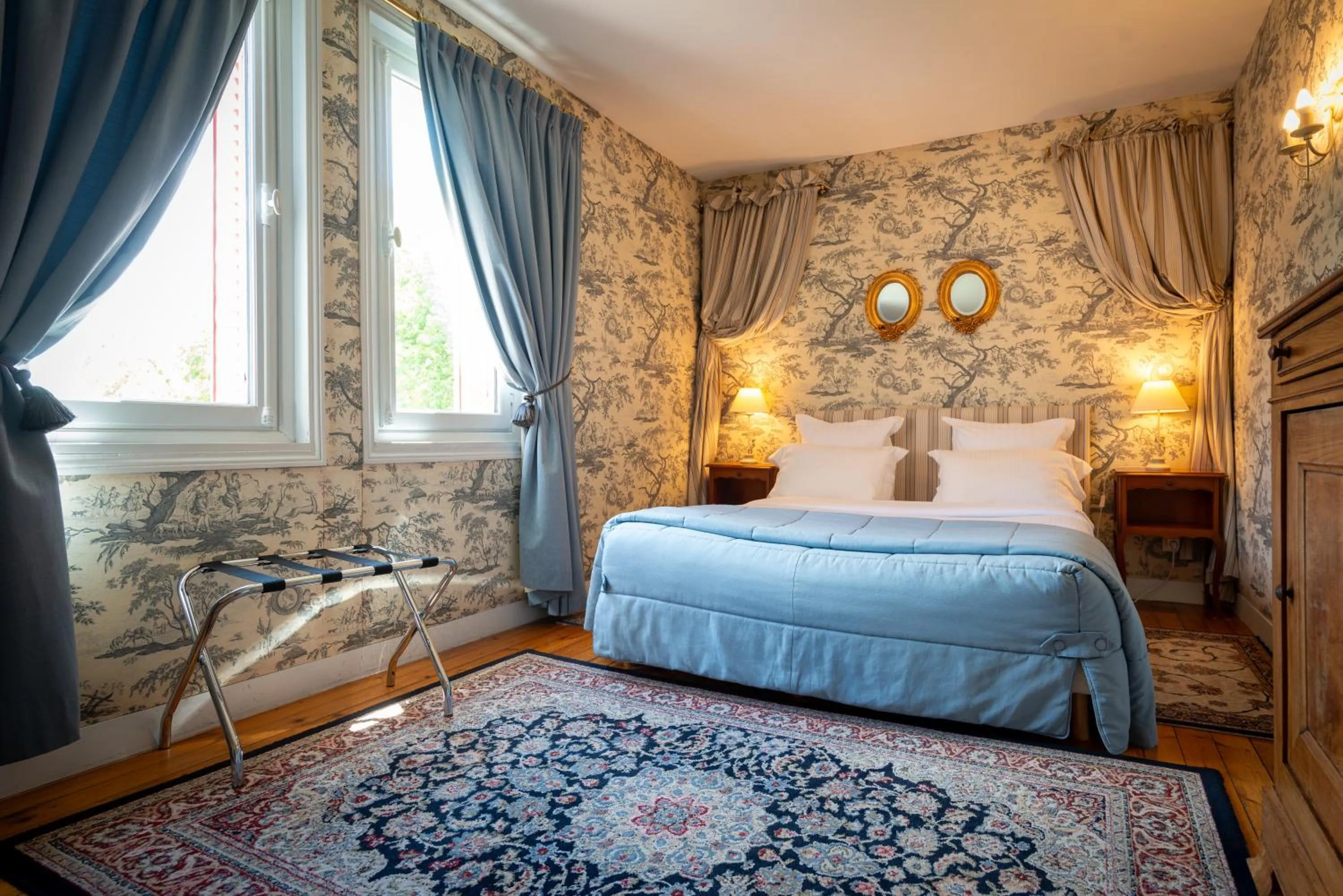 Family Double Room in Le Moulin de Francueil