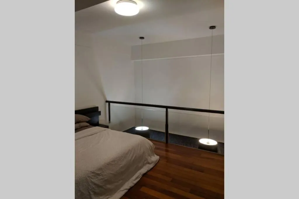 Bed in Cozy designer loft near KL city center