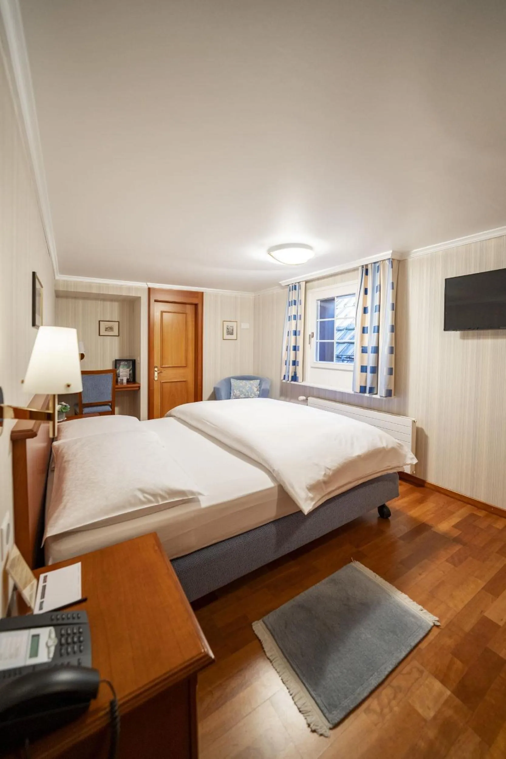 Bed in Hotel Säntis