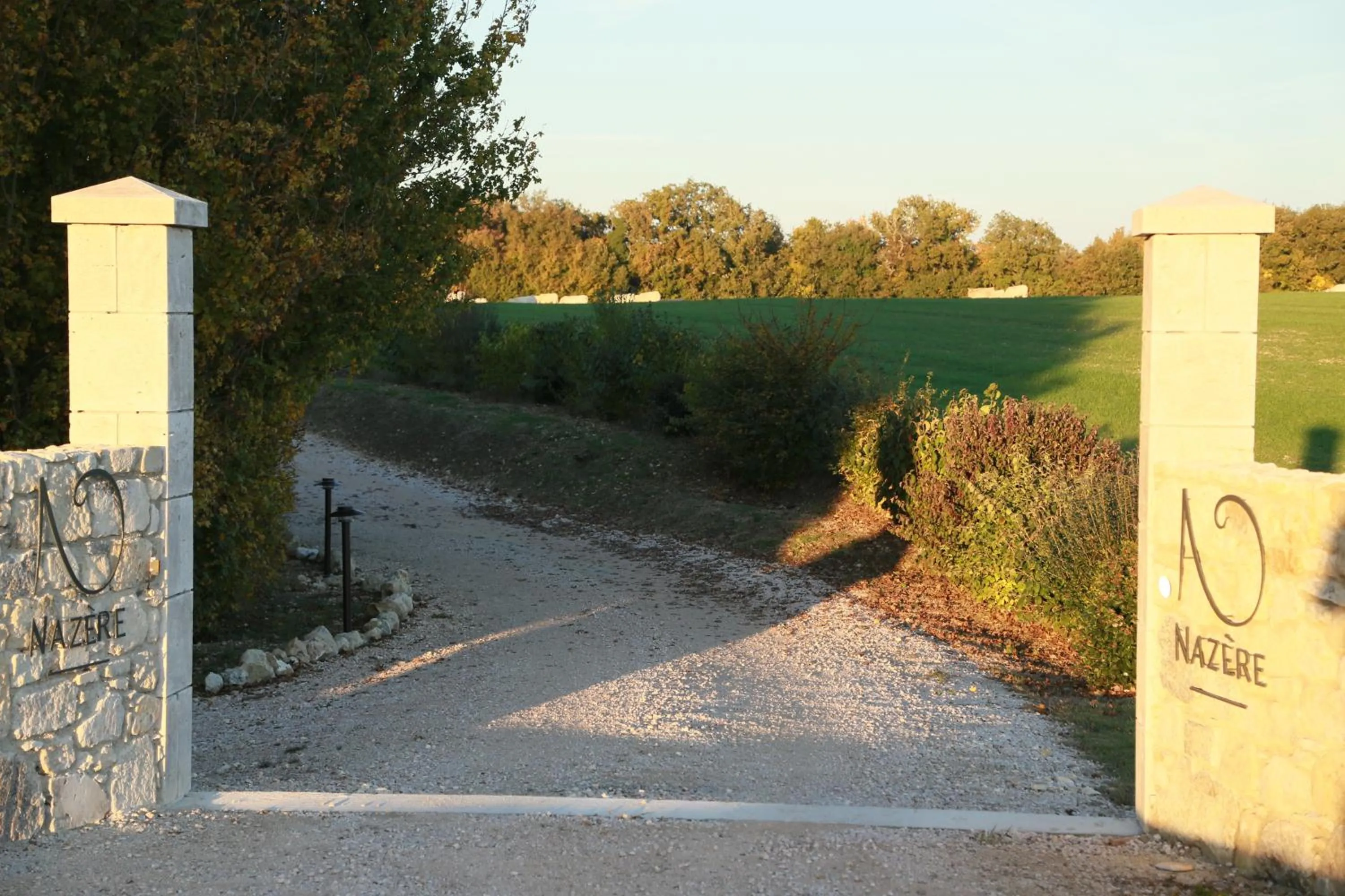 Facade/entrance in Chambres d'hôtes Domaine de Nazère