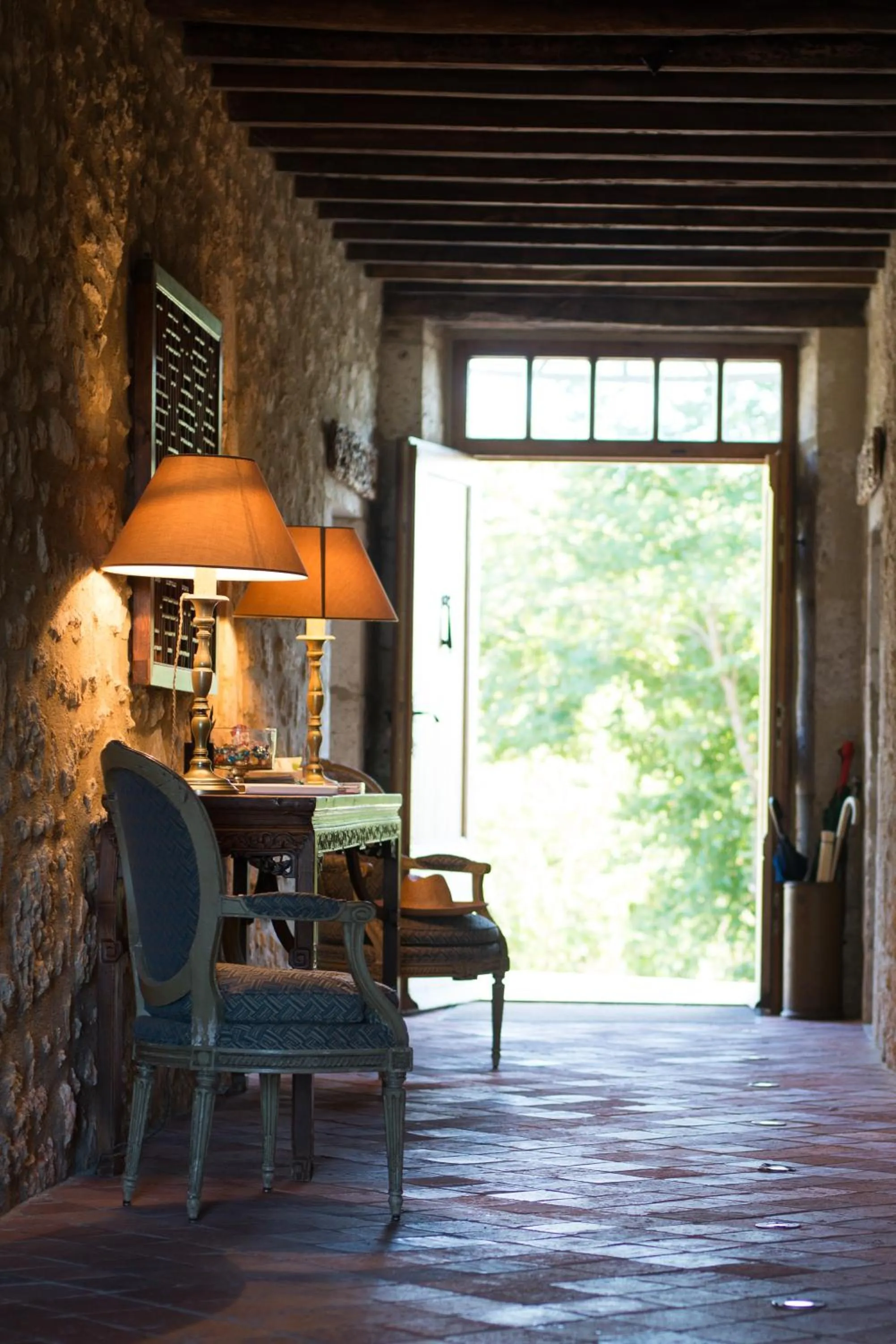 Facade/entrance in Chambres d'hôtes Domaine de Nazère