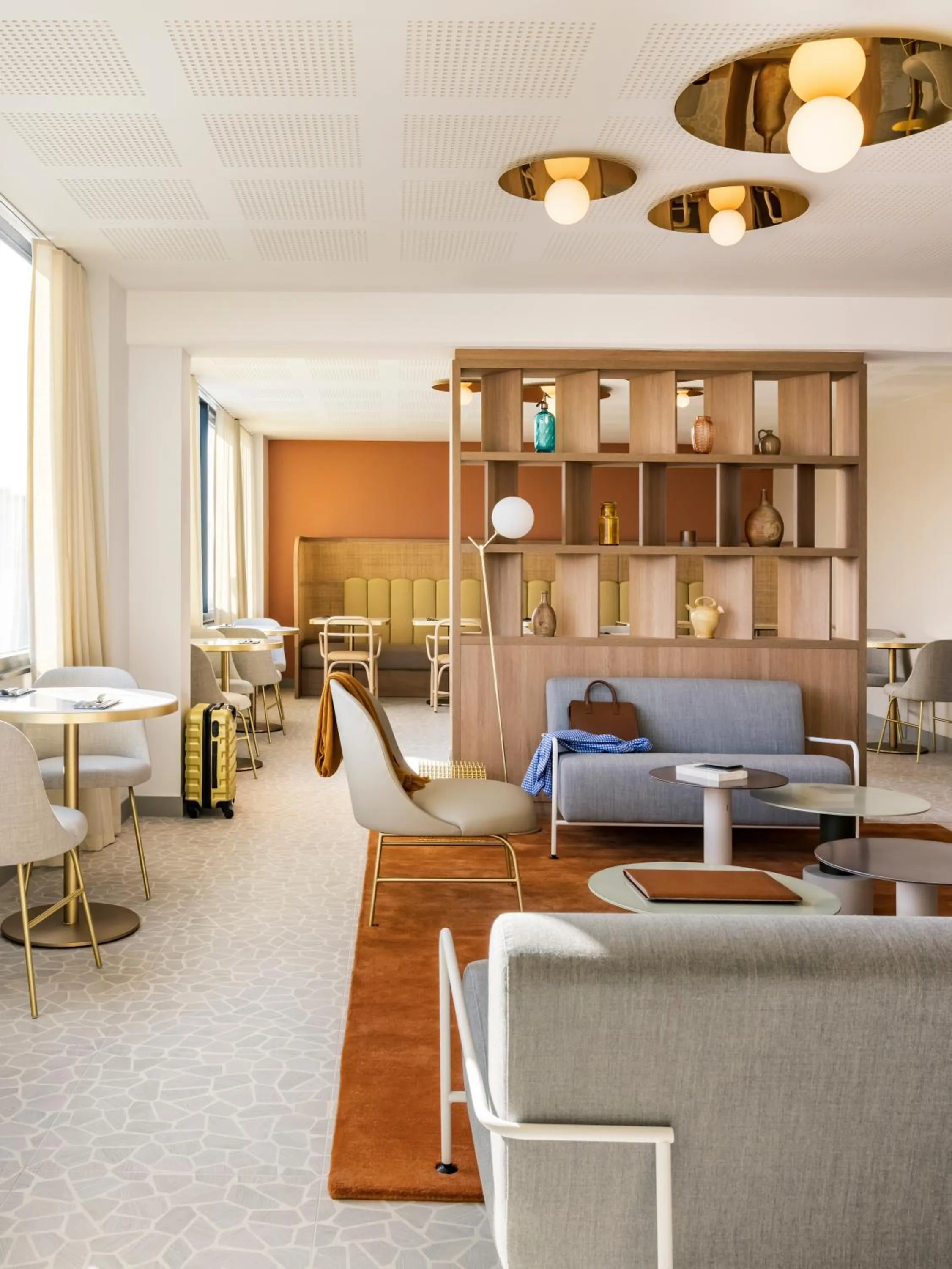 Living room in OKKO Hotels Nice Aéroport