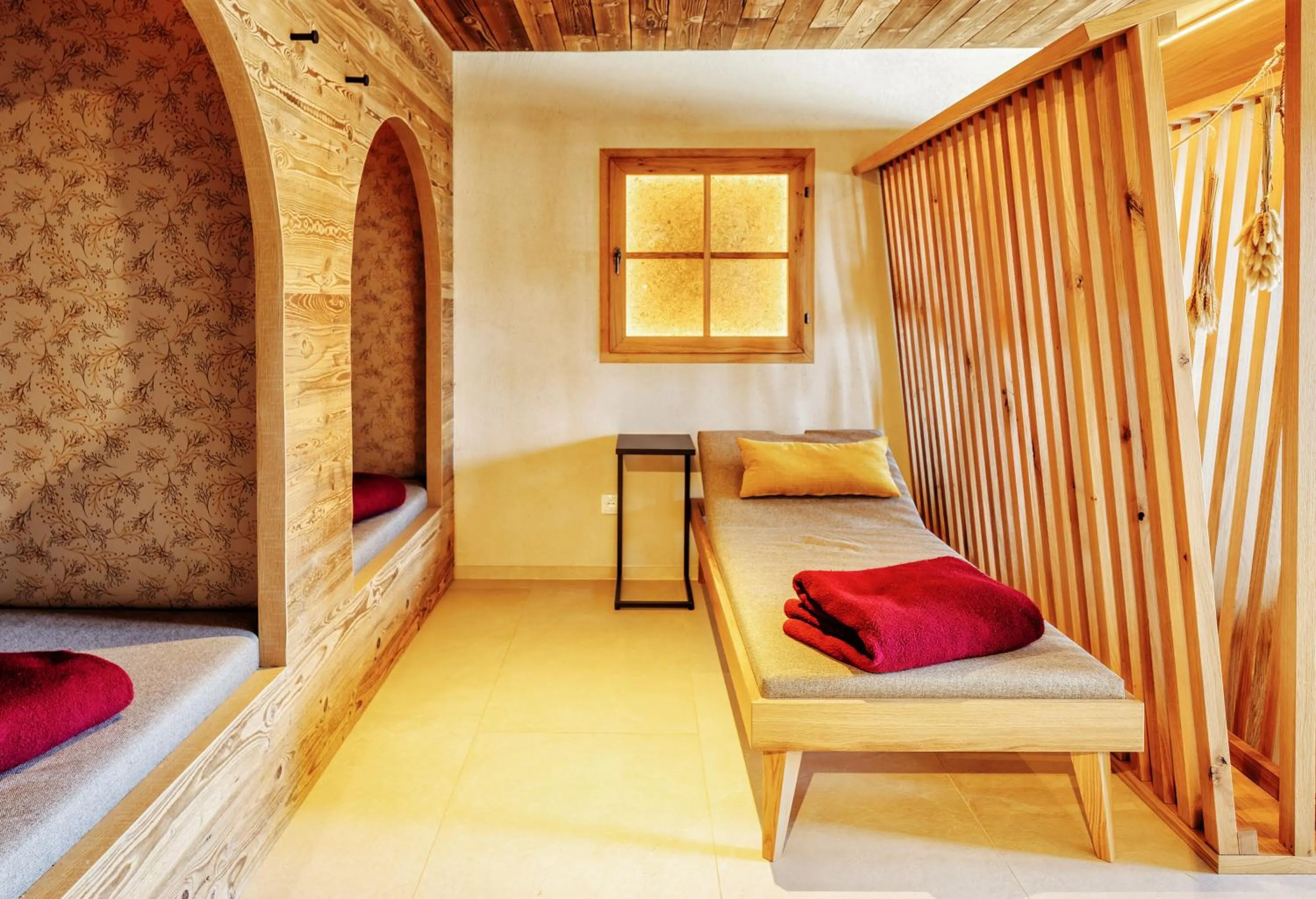 Sauna, Bed in Natur-Genuss-Hotel Sonnasita