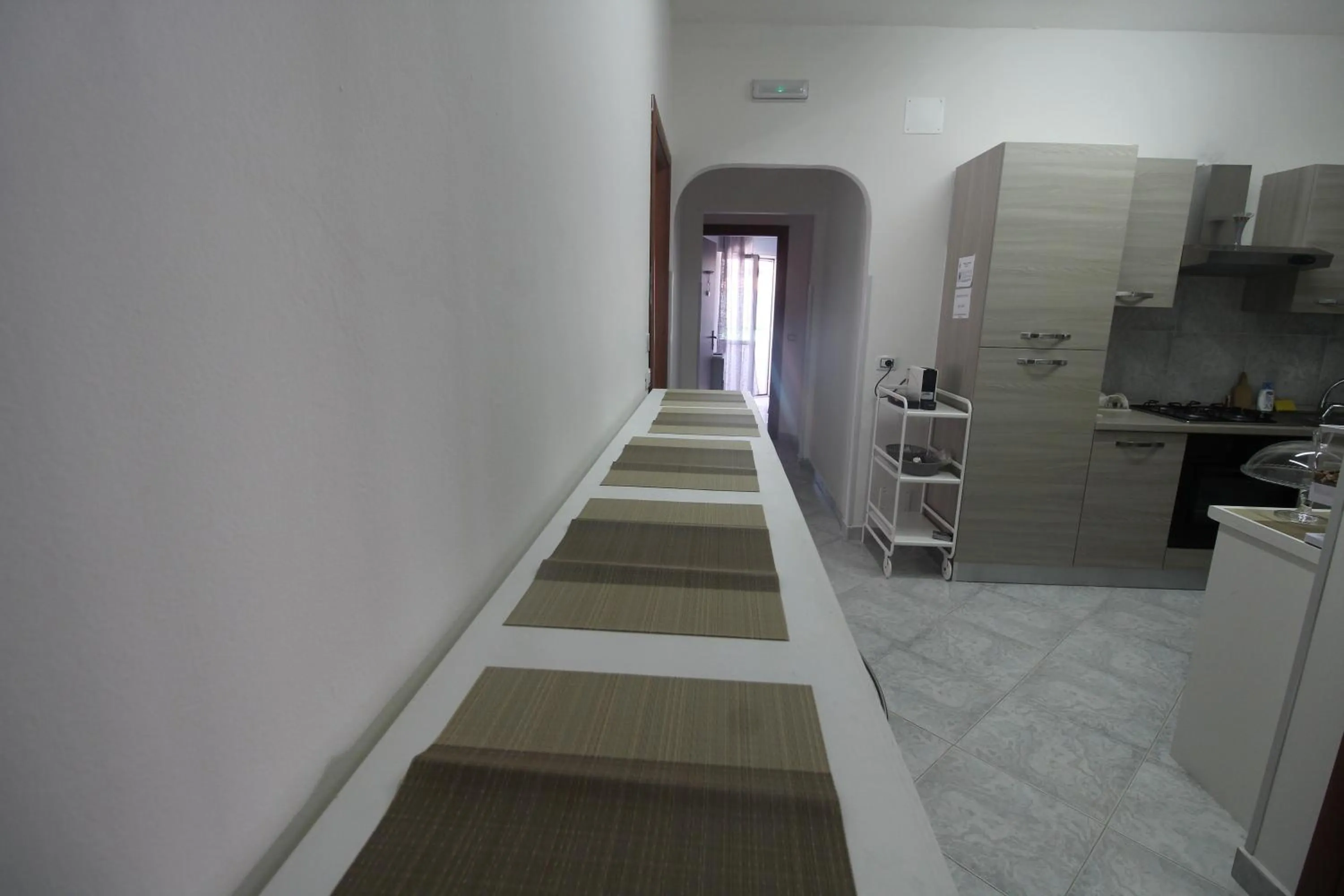 Communal kitchen in sognandocasab&b tortora