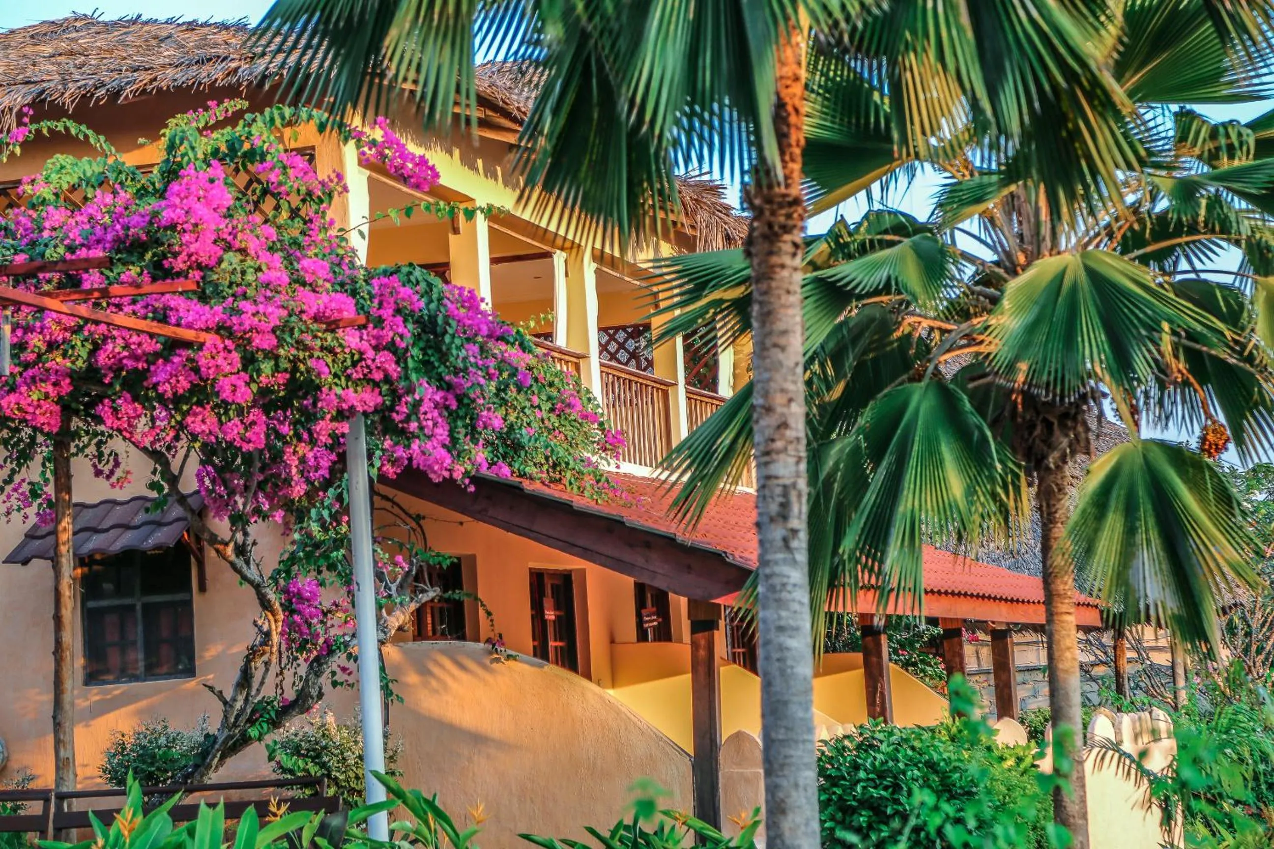 Property building in Kendwa Rocks Hotel