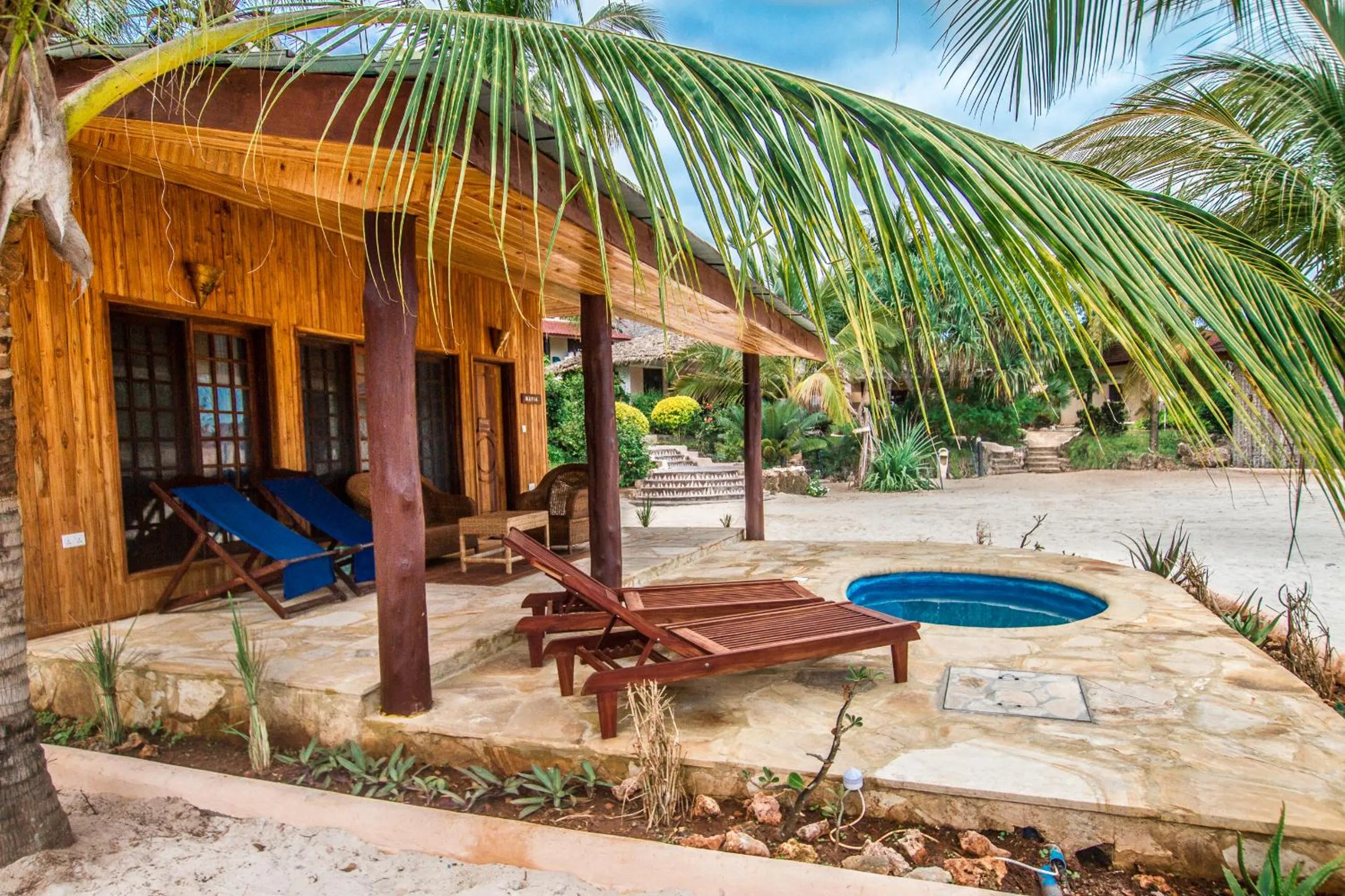 Balcony/Terrace in Kendwa Rocks Hotel