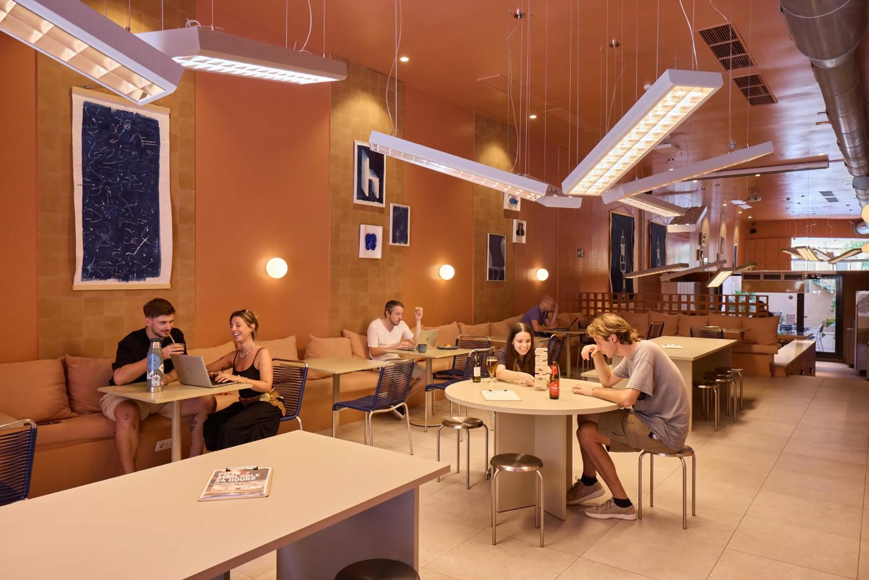 Lobby or reception in Latroupe Poblenou Beach