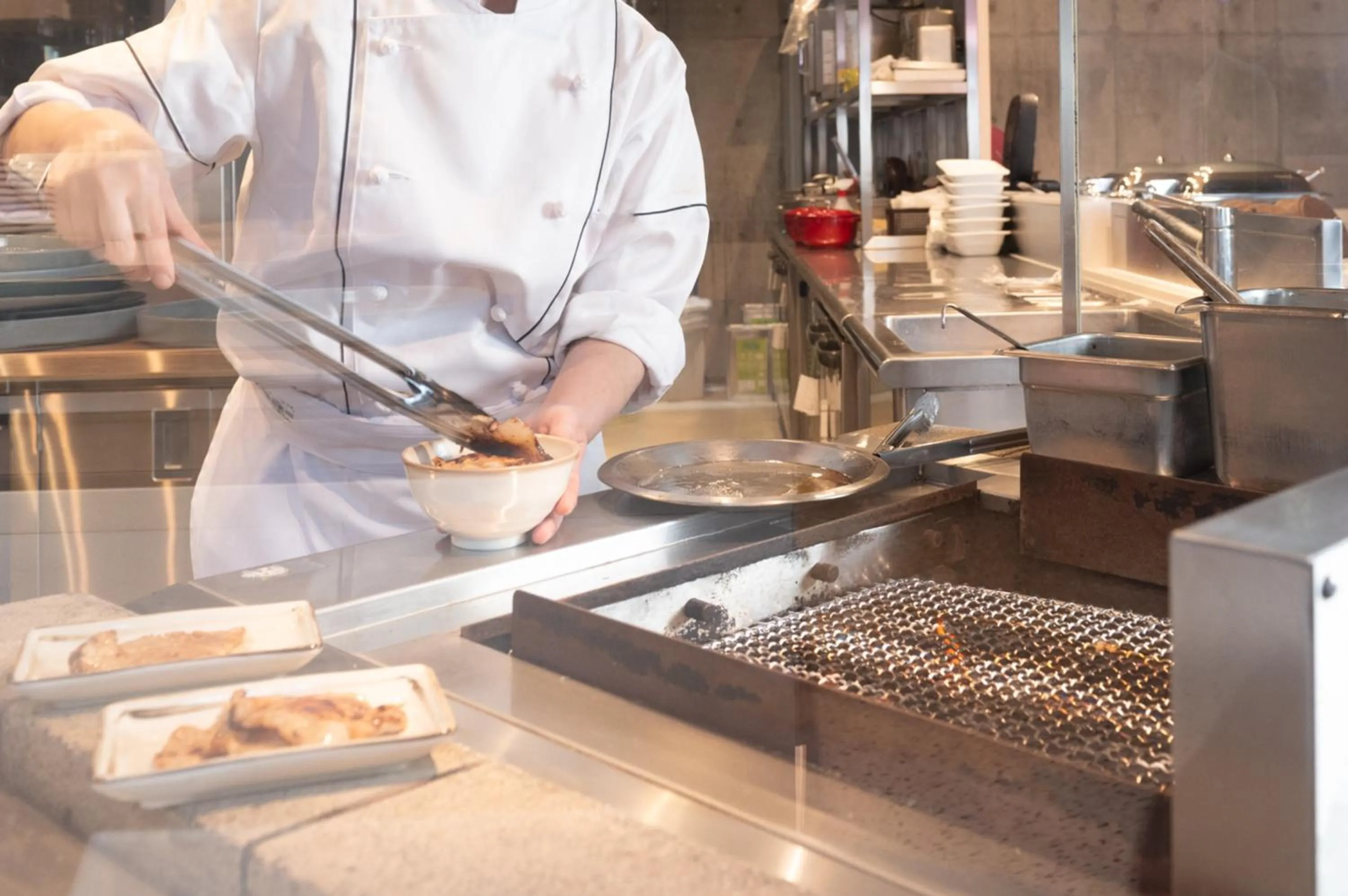 Buffet breakfast in Richmond Hotel Kagoshima Tenmonkan