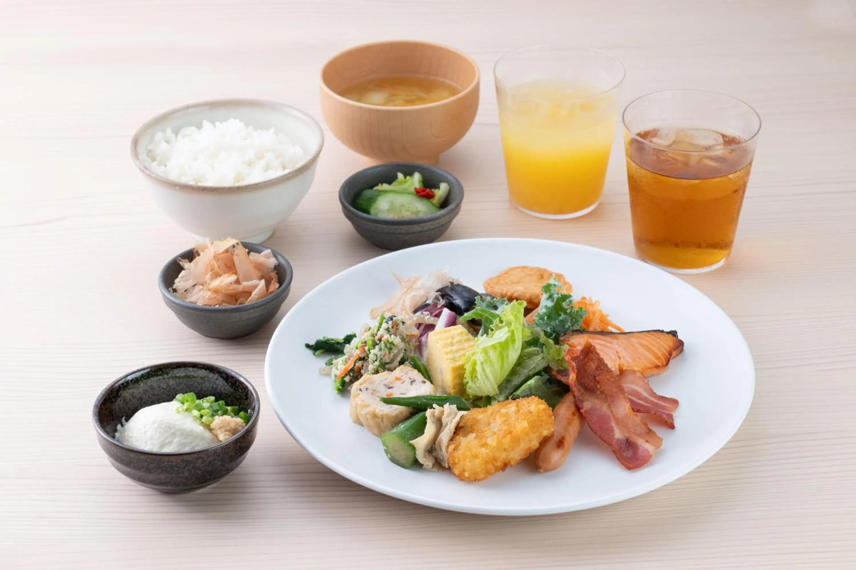 Buffet breakfast in Richmond Hotel Kagoshima Tenmonkan