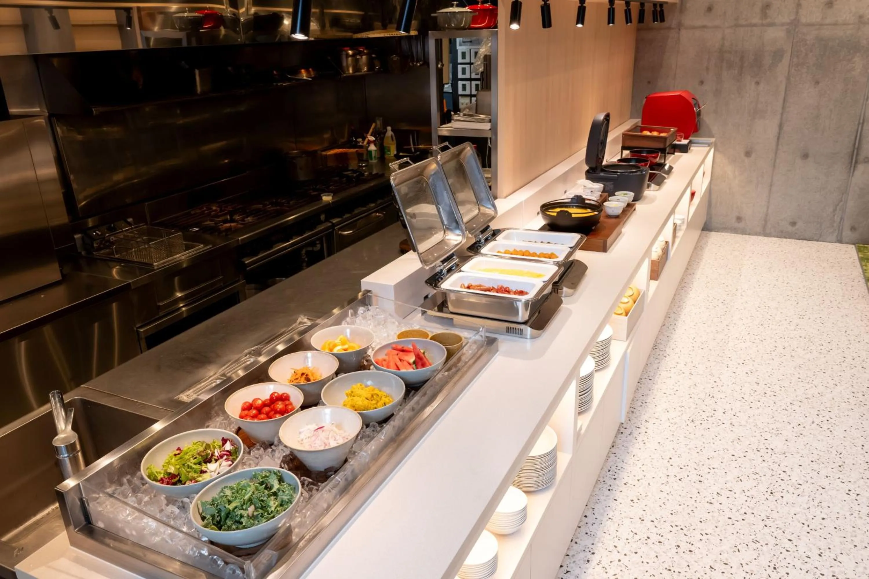 Buffet breakfast in Richmond Hotel Kagoshima Tenmonkan