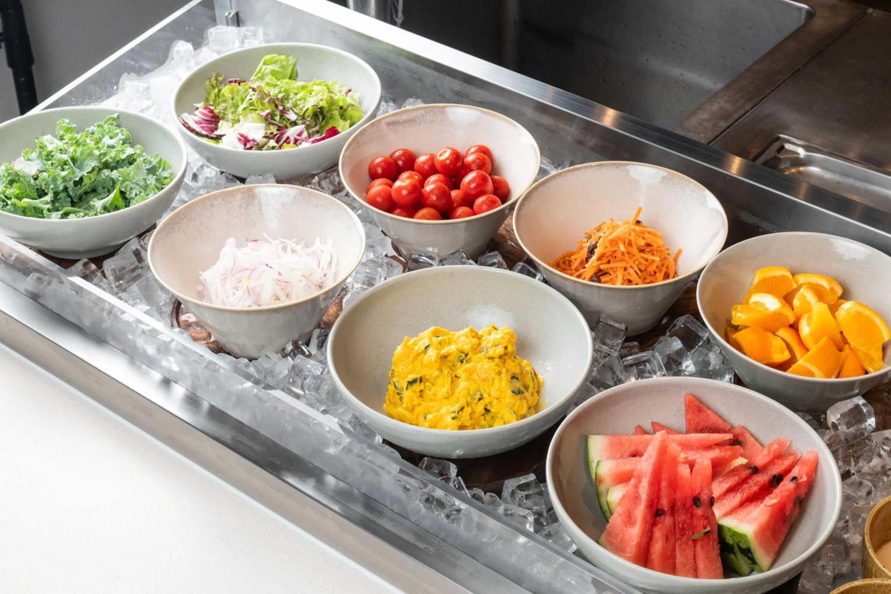 Buffet breakfast in Richmond Hotel Kagoshima Tenmonkan