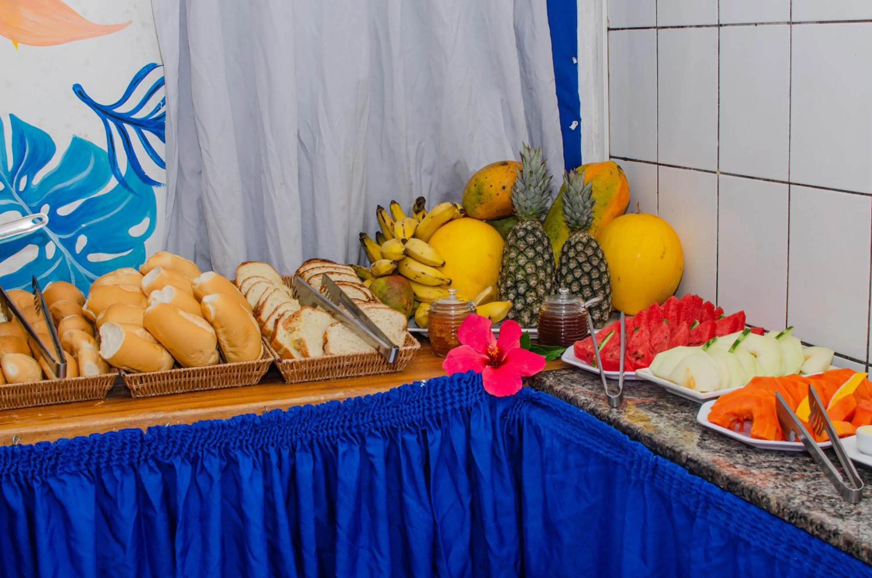 Breakfast in Pousada Morro Tropical