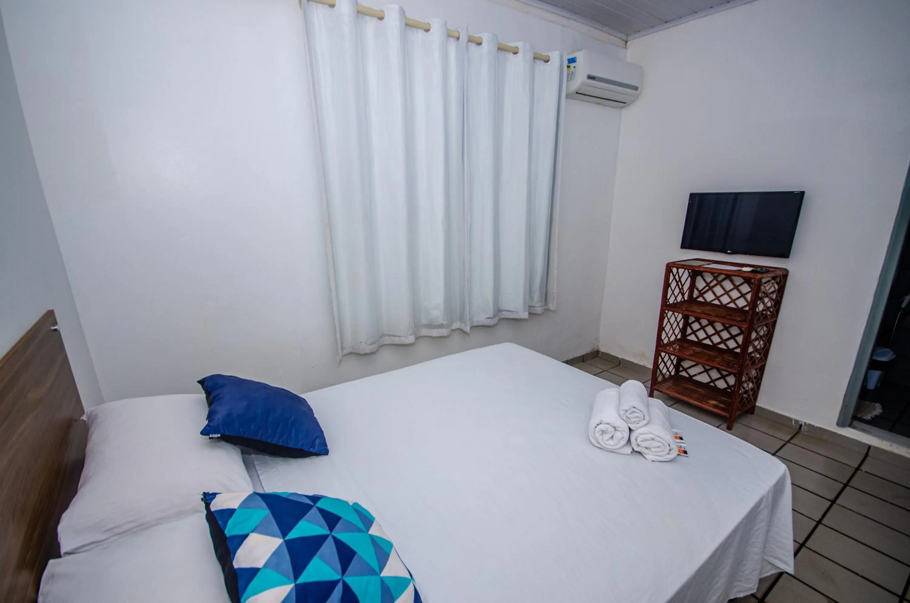 Bedroom, Bed in Pousada Morro Tropical