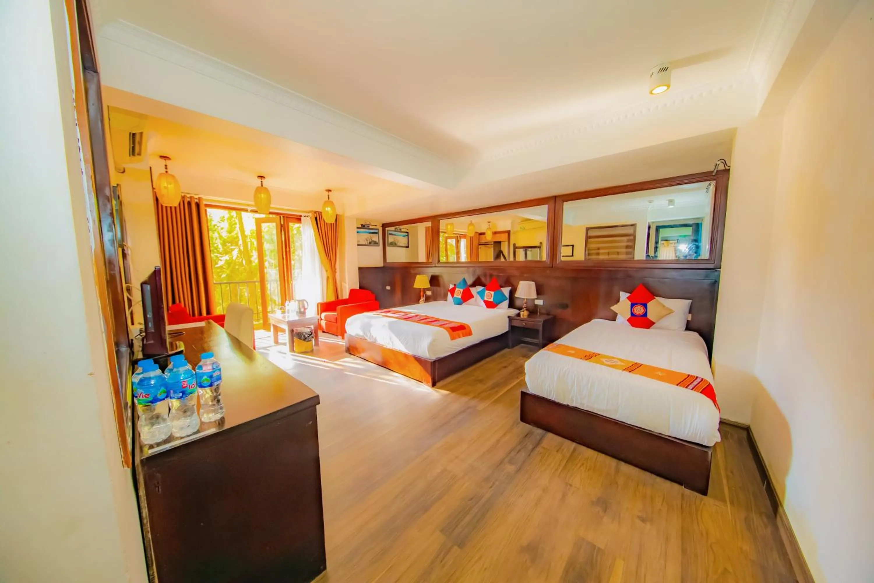 Bed in Sapa Elite Hotel