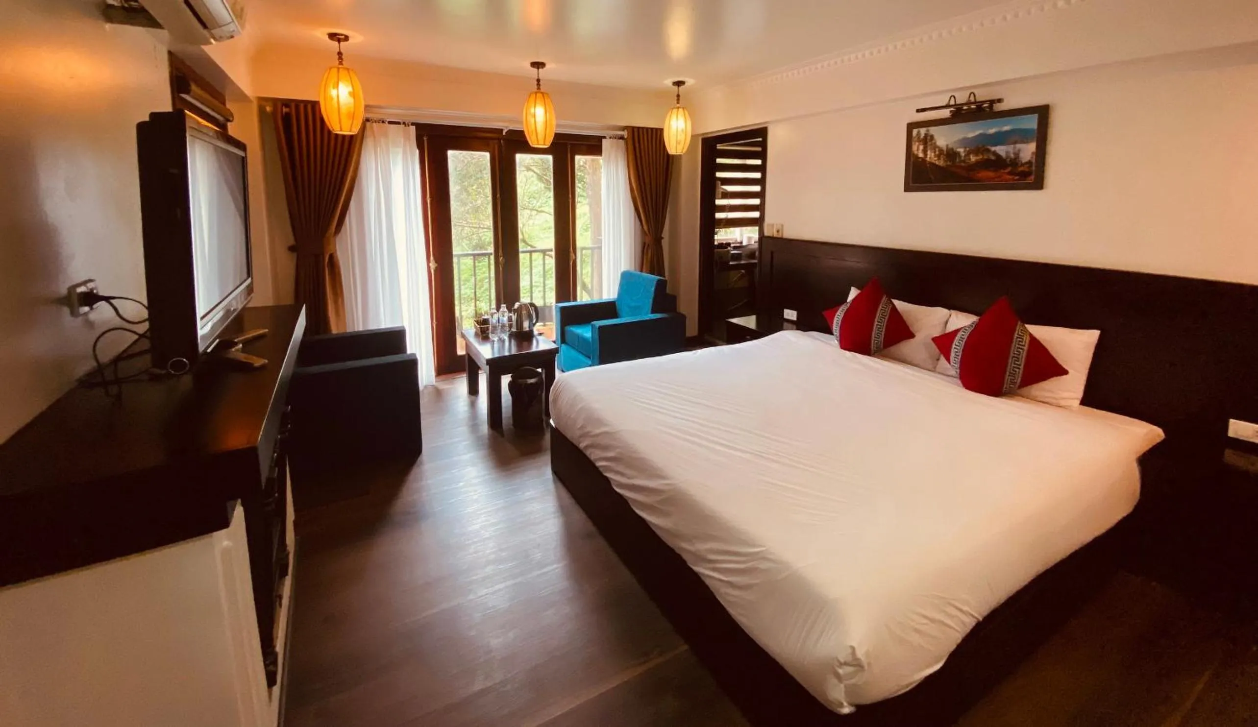 Bed in Sapa Elite Hotel