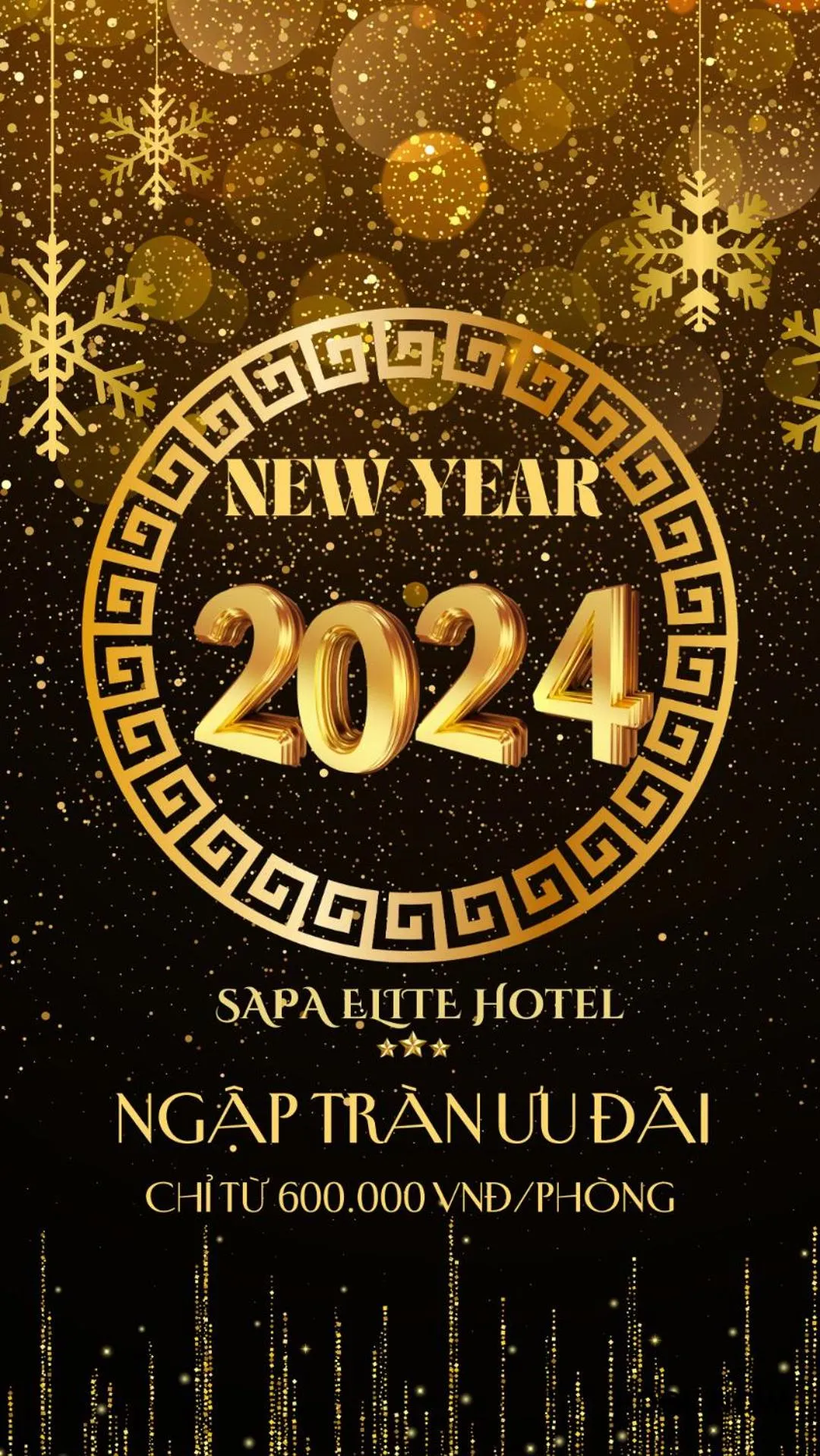 Text overlay in Sapa Elite Hotel