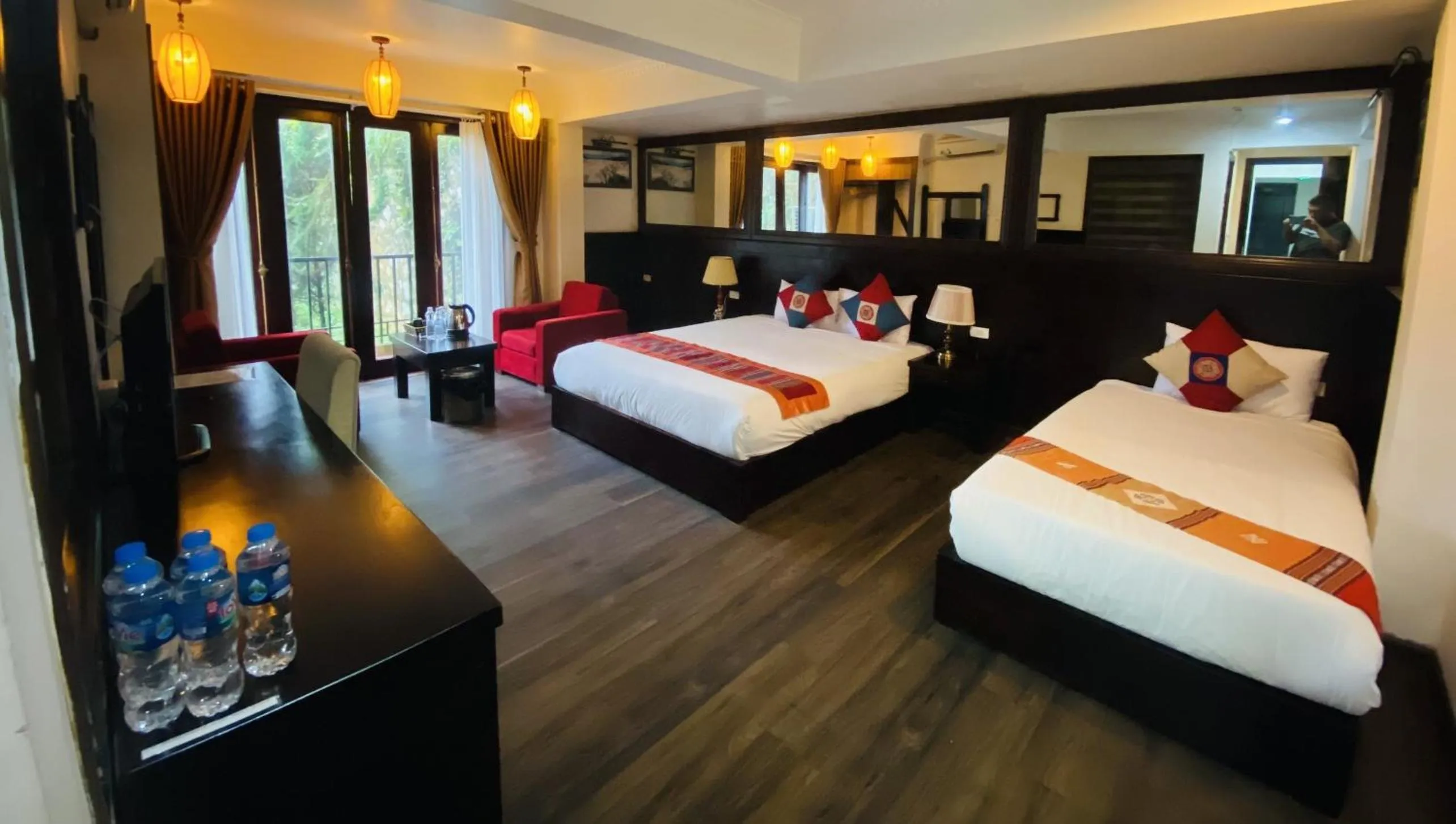 Bed in Sapa Elite Hotel