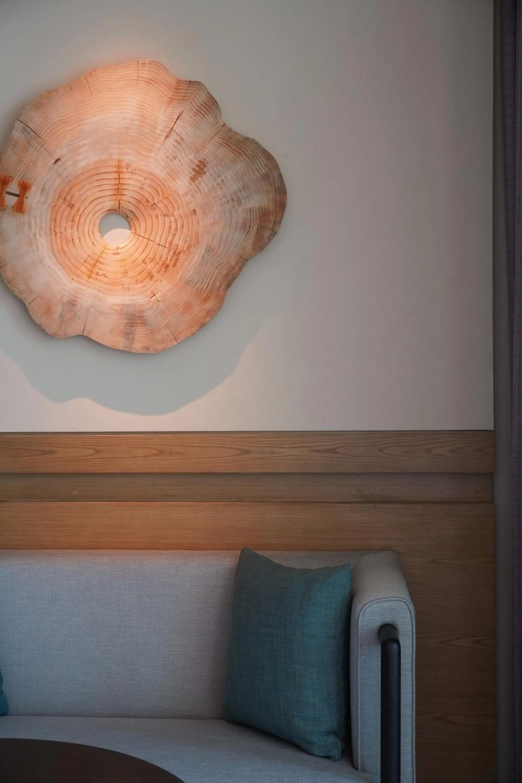 Living room in Mumian Chengdu Dong'an Lake