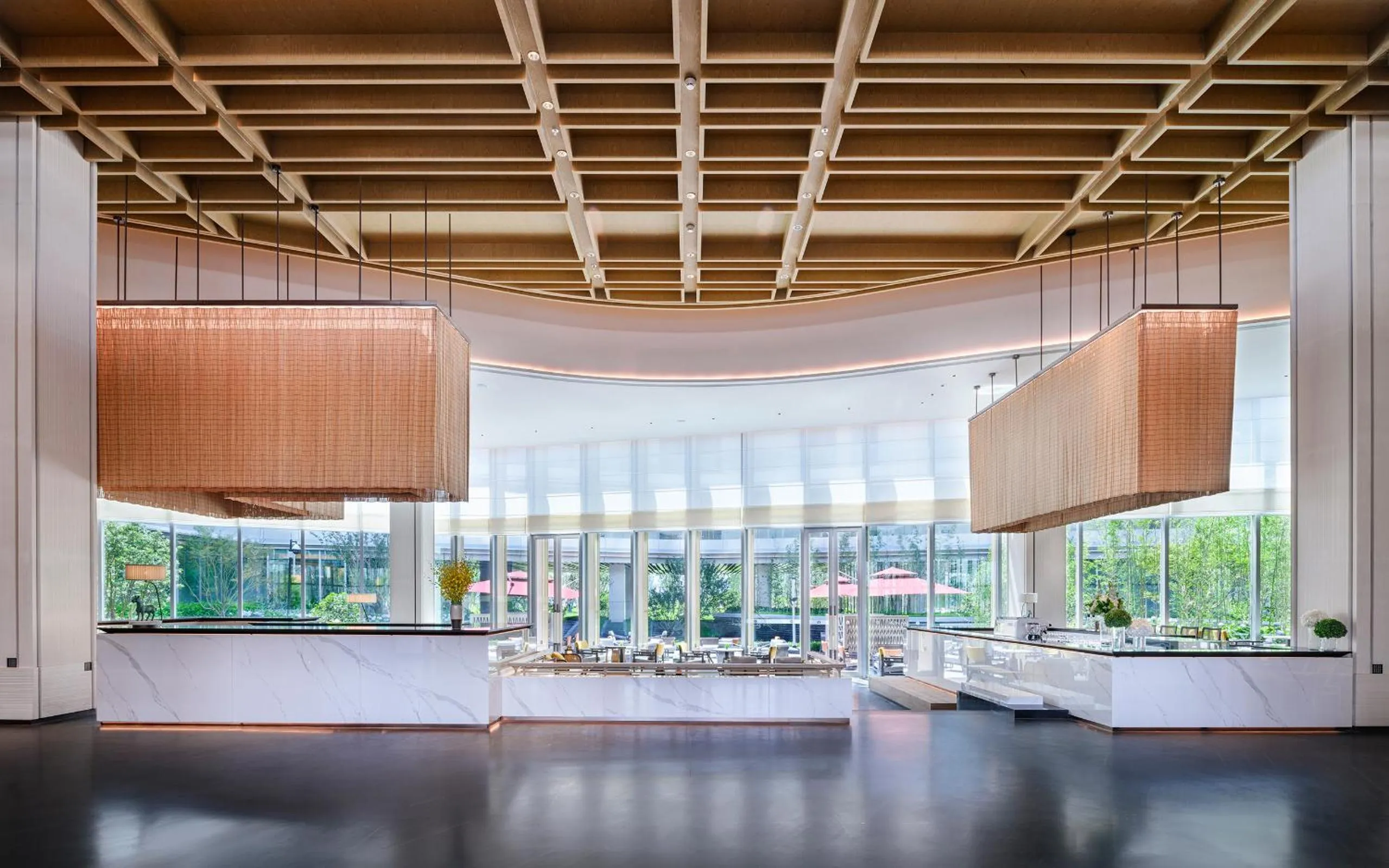 Lobby or reception in Mumian Chengdu Dong'an Lake