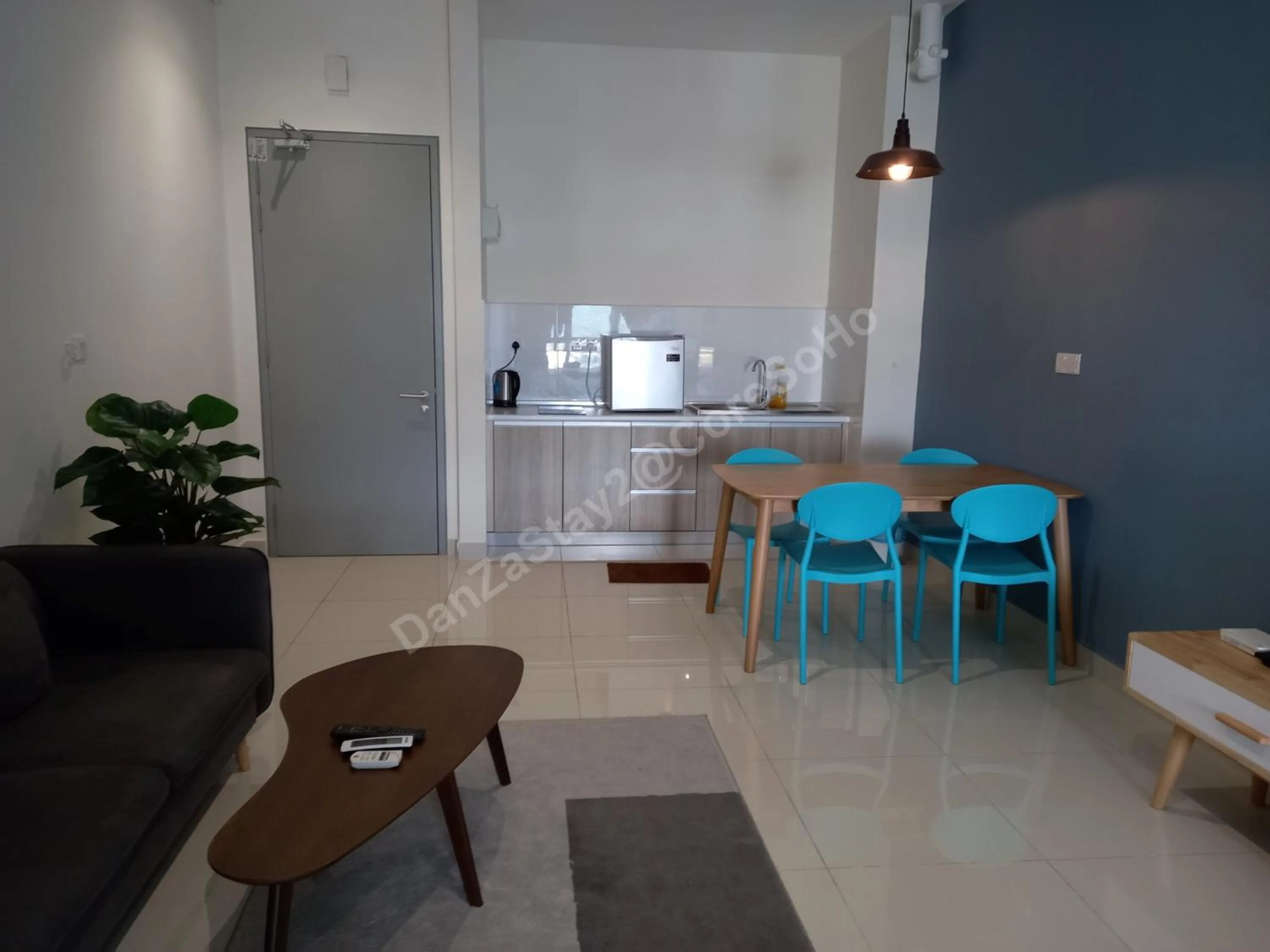 Kitchen or kitchenette in DanZaStay2@CoreSoHo - nearby KLIA